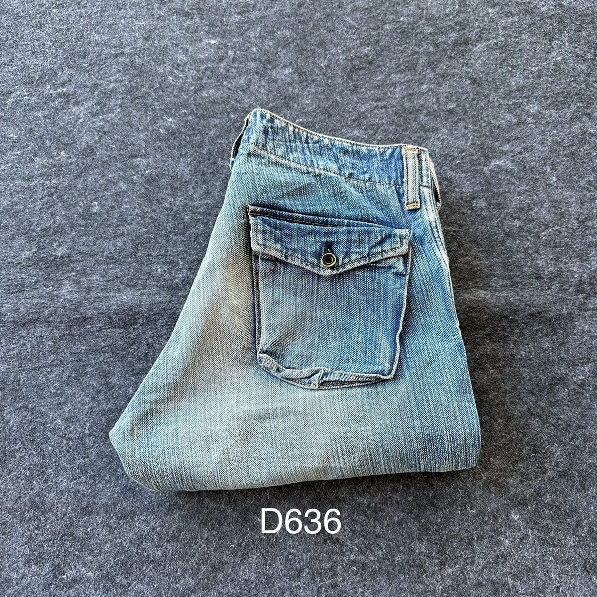 Johnbull × KOJIMA GENES × Vintage Vintage John Bull Kojima Crop Bushpant Denim D636 Size US 32 / EU 48 - 15 Thumbnail