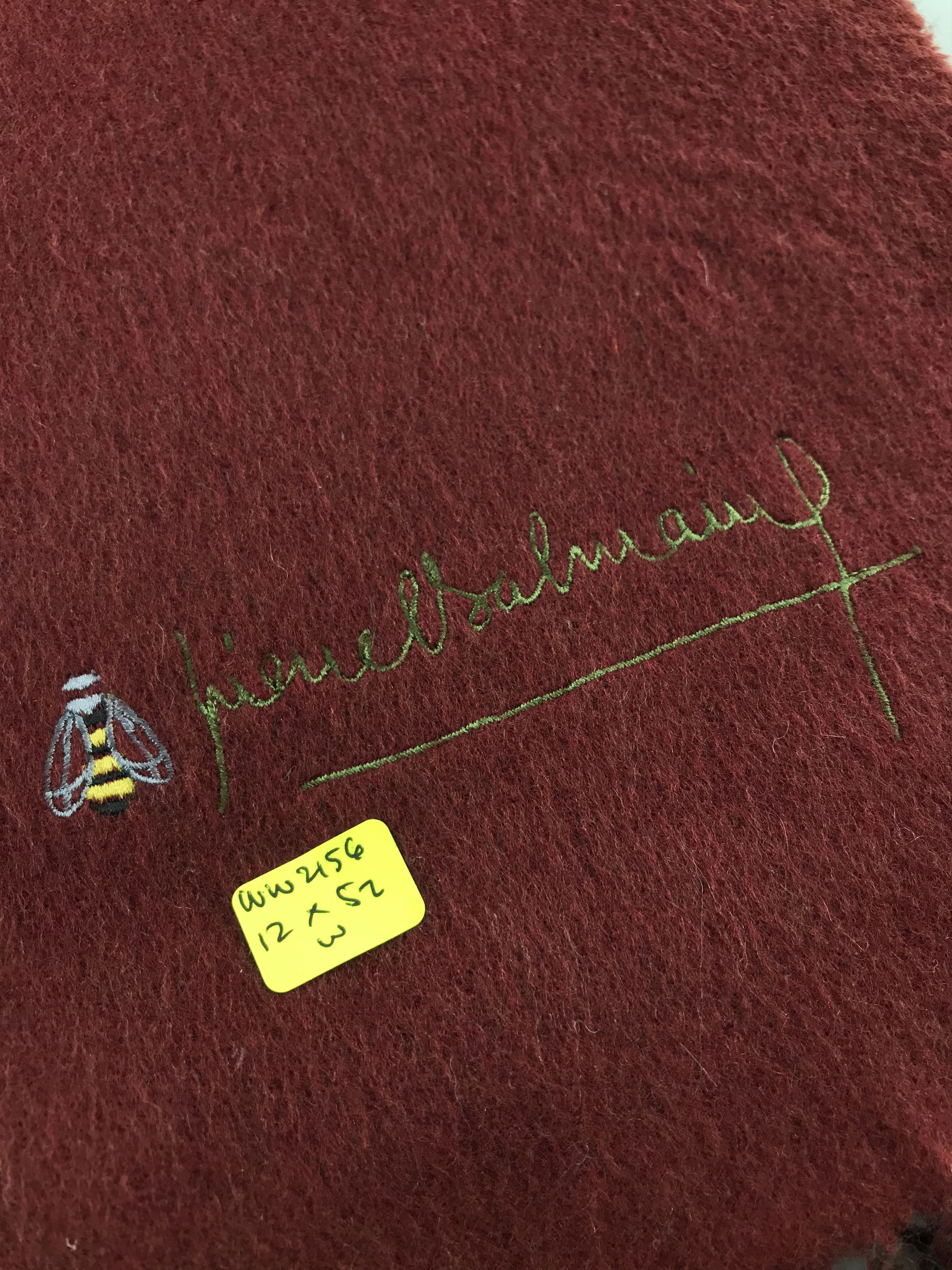 Vintage Pierre Balmain Scarf / Muffler / Neckwear - WW2156 Size ONE SIZE - 4 Thumbnail