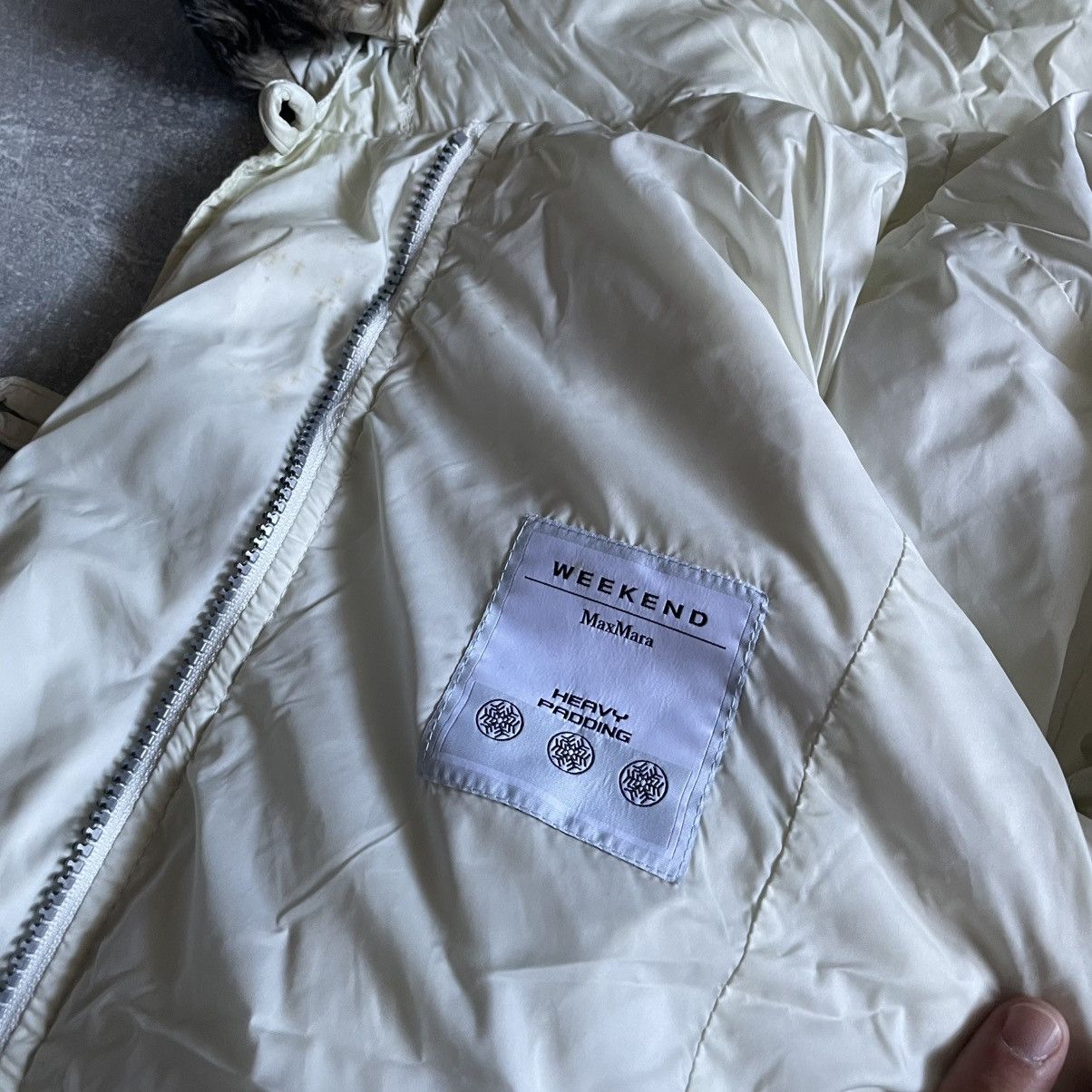 Max Mara Max Mara Puffer coat down Jacket Fur faux trench long old Size M / US 6-8 / IT 42-44 - 4 Thumbnail