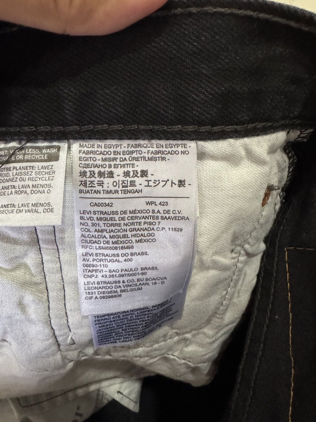 Levi's Levis 501 Made in Egpyt Size US 40 / EU 56 - 10 Thumbnail