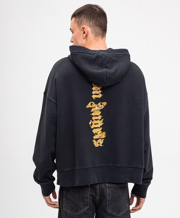 Palm Angels o1s22i1n1224 Oversized Hoodie in Black Size US S / EU 44-46 / 1 - 4 Thumbnail