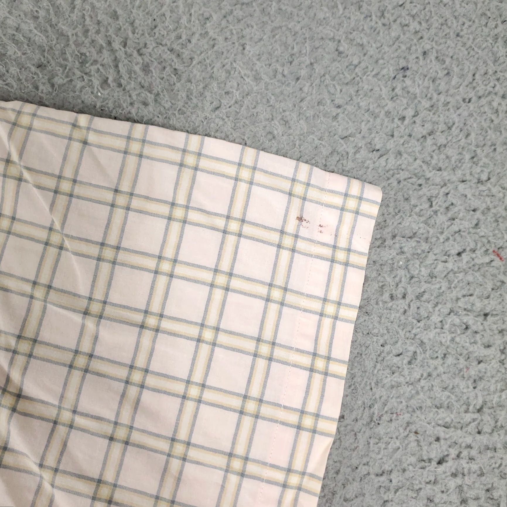 Tommy Hilfiger Tommy Hilfiger Men's Medium Beige Plaid Button-Up Shirt - Short Sleeve Casual Wear Size US M / EU 48-50 / 2 - 5 Thumbnail