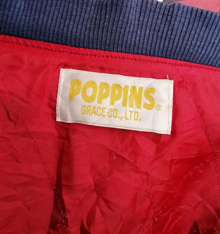 Japanese Brand Vintage Mickey Mouse POPPINS American Flag Jacket Size US M / EU 48-50 / 2 - 19 Thumbnail