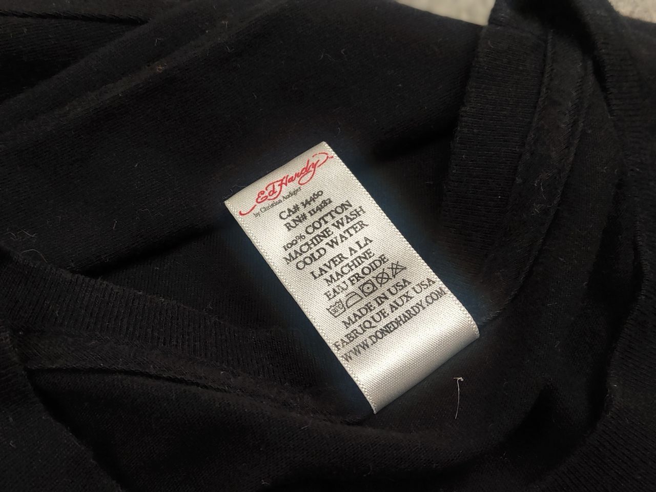 Ed Hardy Vintage Ed Hardy by Christian Audigier Y2K Logo Long Sleeve Size US M / EU 48-50 / 2 - 13 Thumbnail