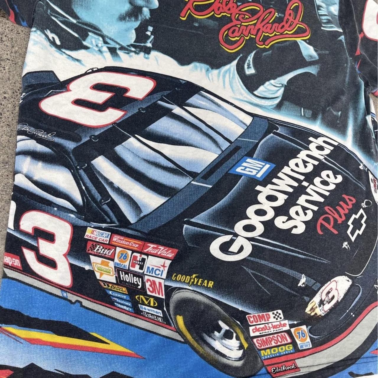 NASCAR Vintage Dale Earnhardt AOP Size US L / EU 52-54 / 3 - 4 Thumbnail