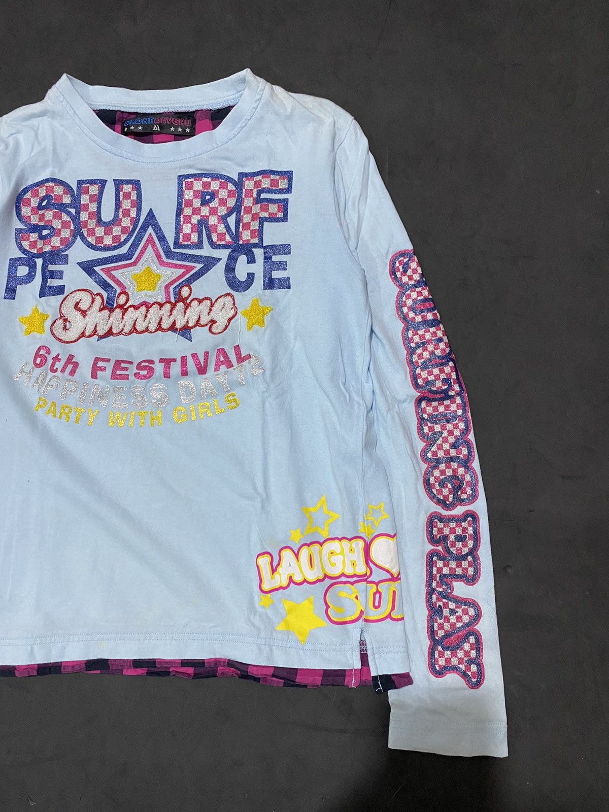 Japanese Brand Japanese Surf Poem Longsleeve Hysteric Styled Size US M / EU 48-50 / 2 - 2 Thumbnail
