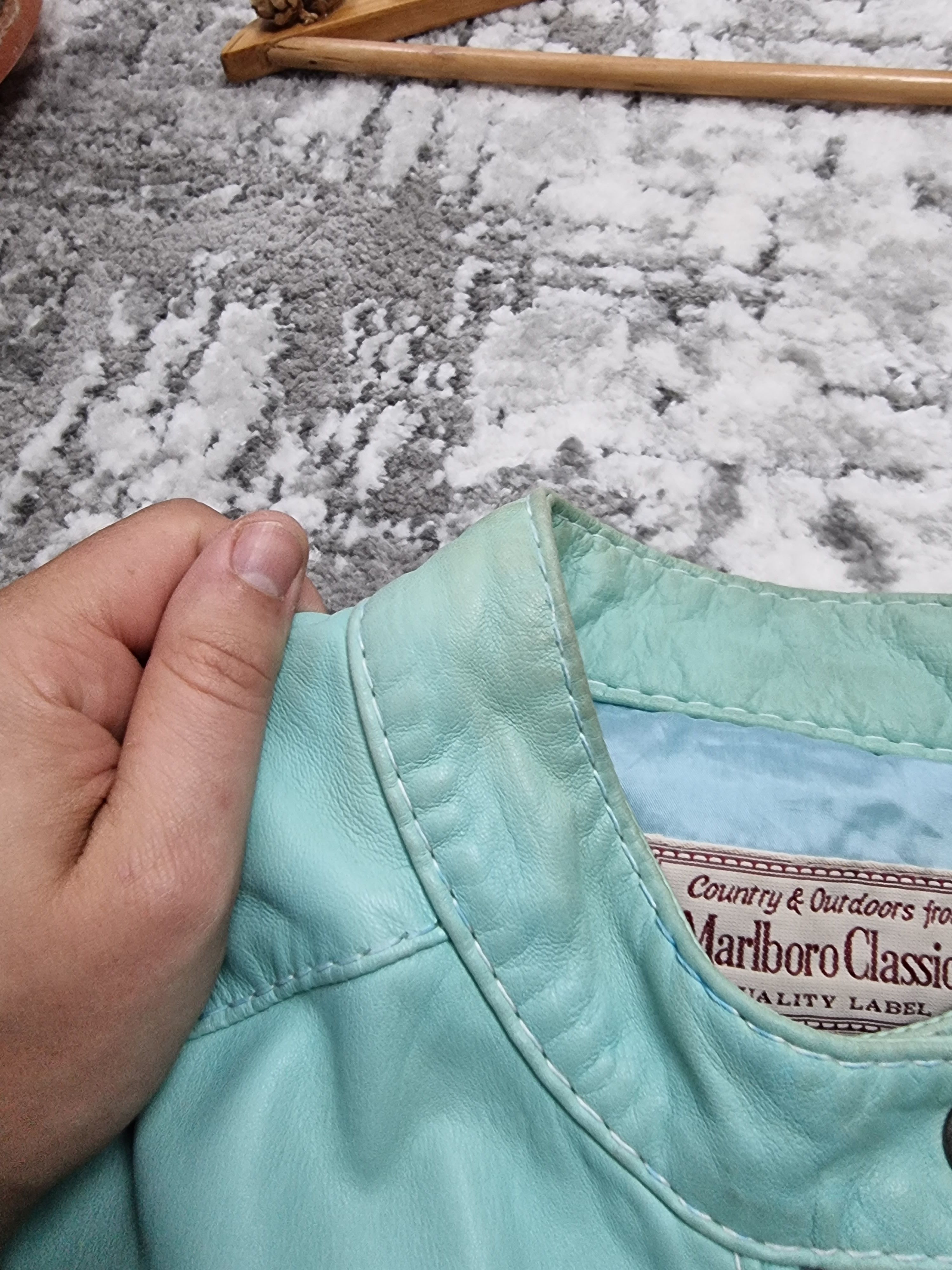Marlboro Classics Marlboro Classics Leather Jacket Vintage Size S / US 4 / IT 40 - 10 Thumbnail