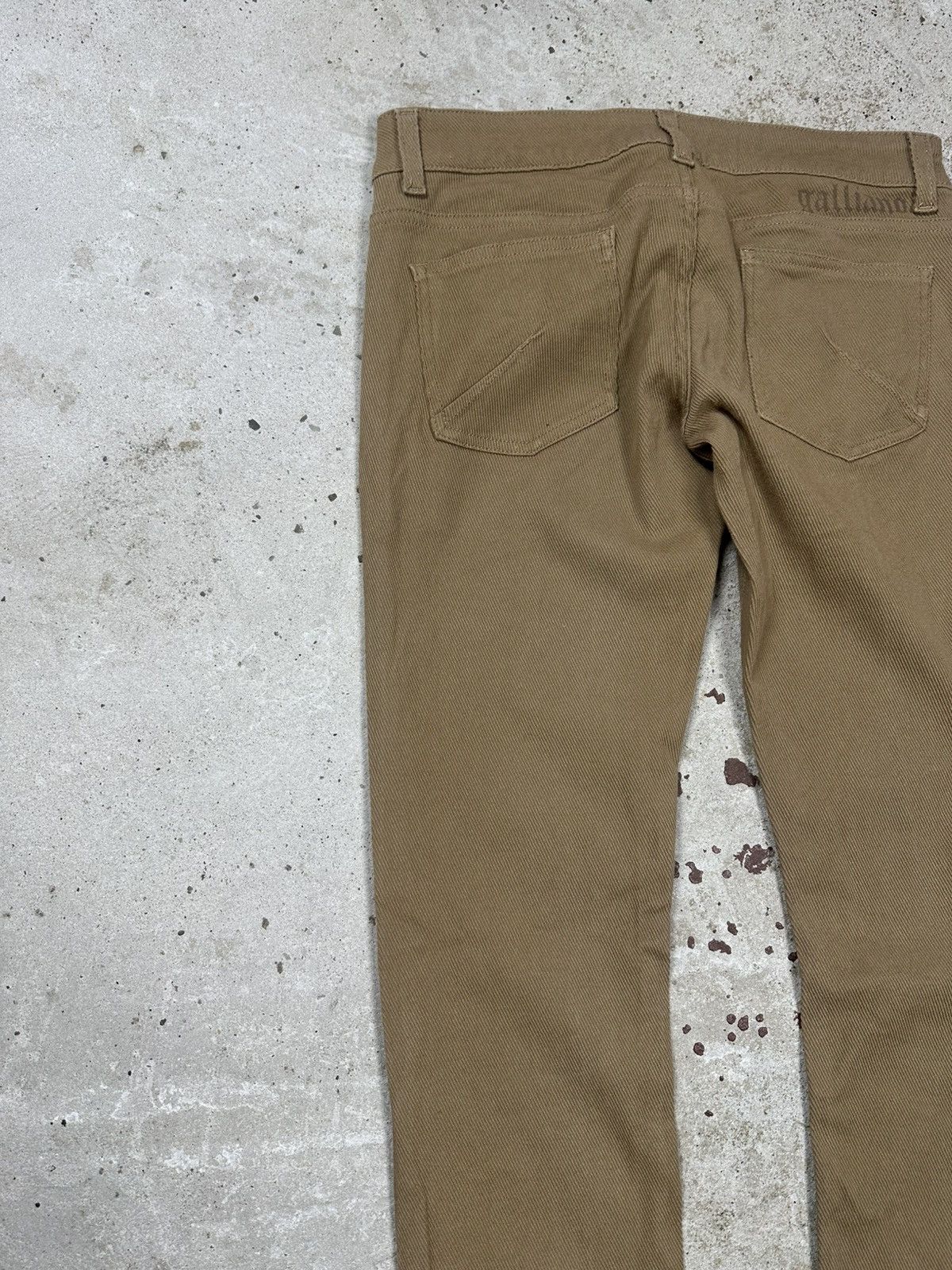 John Galliano Galliano Beige Tan Corduroy Pants Size 28" / US 6 / IT 42 - 14 Thumbnail