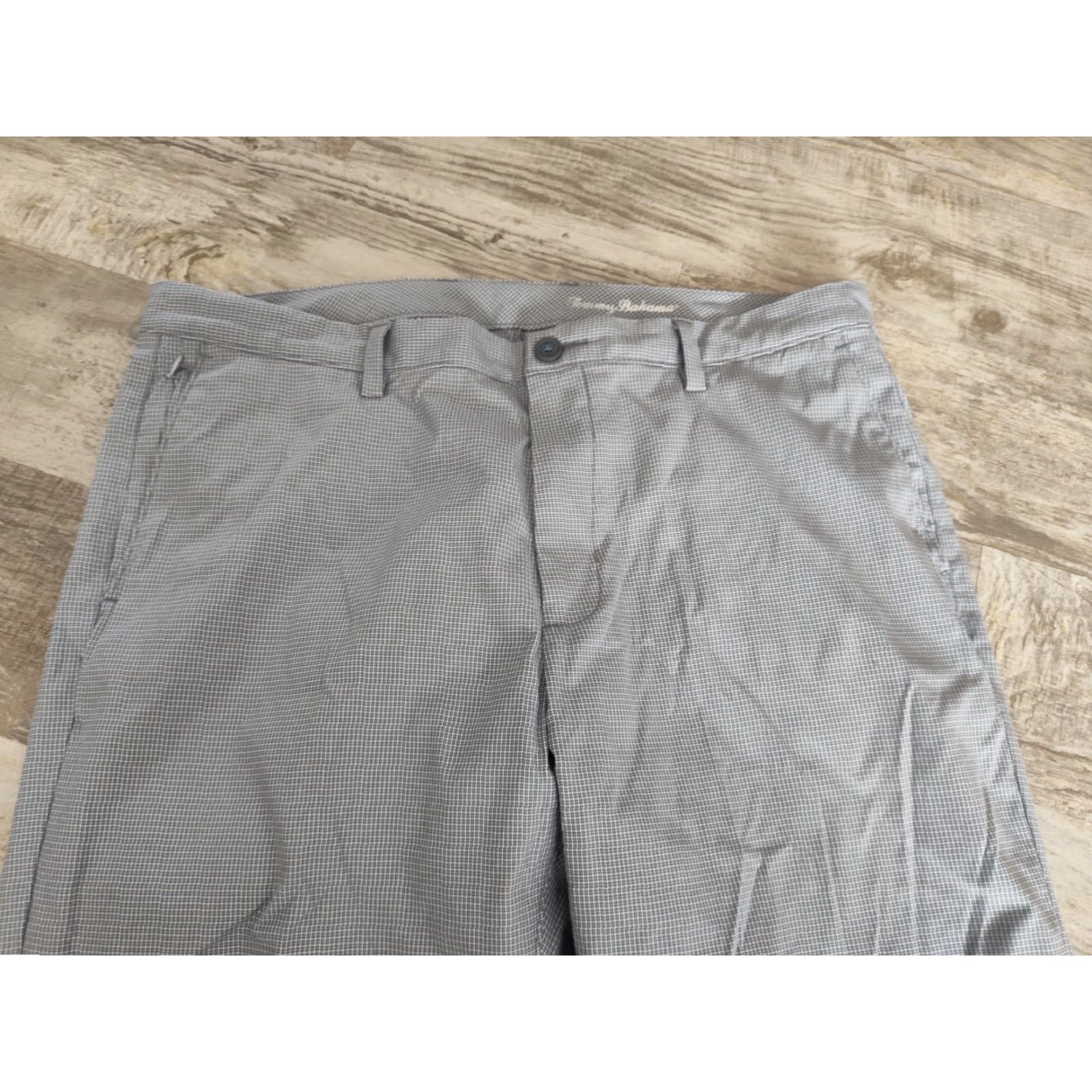 Tommy Bahama VINTAGE Tommy Bahama Men’s Pants Chino Casual Travel Golf 38x30 Blue Plaid Stretch Size US 38 / EU 54 - 5 Thumbnail