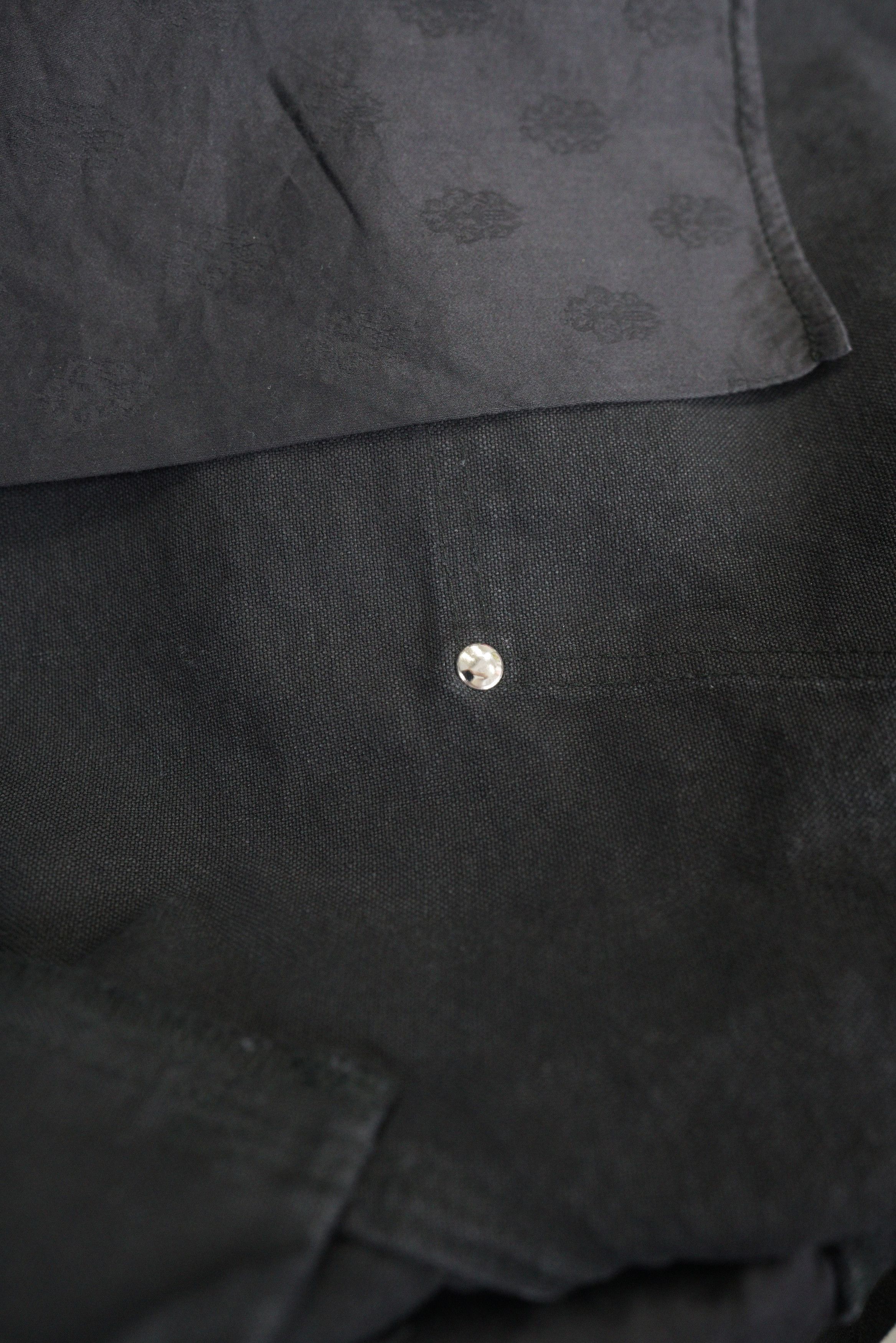 Chrome Hearts Chrome Hearts Black Leather Cross Patch Carpenter Shorts Size US 36 / EU 52 - 8 Thumbnail
