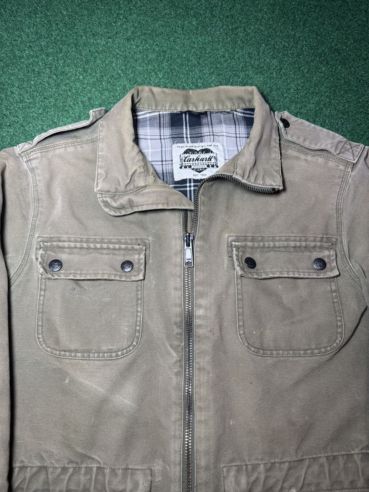 Carhartt Carhartt J290 Arg Large Military Field Style Cotton Jacket Size US L / EU 52-54 / 3 - 2 Thumbnail