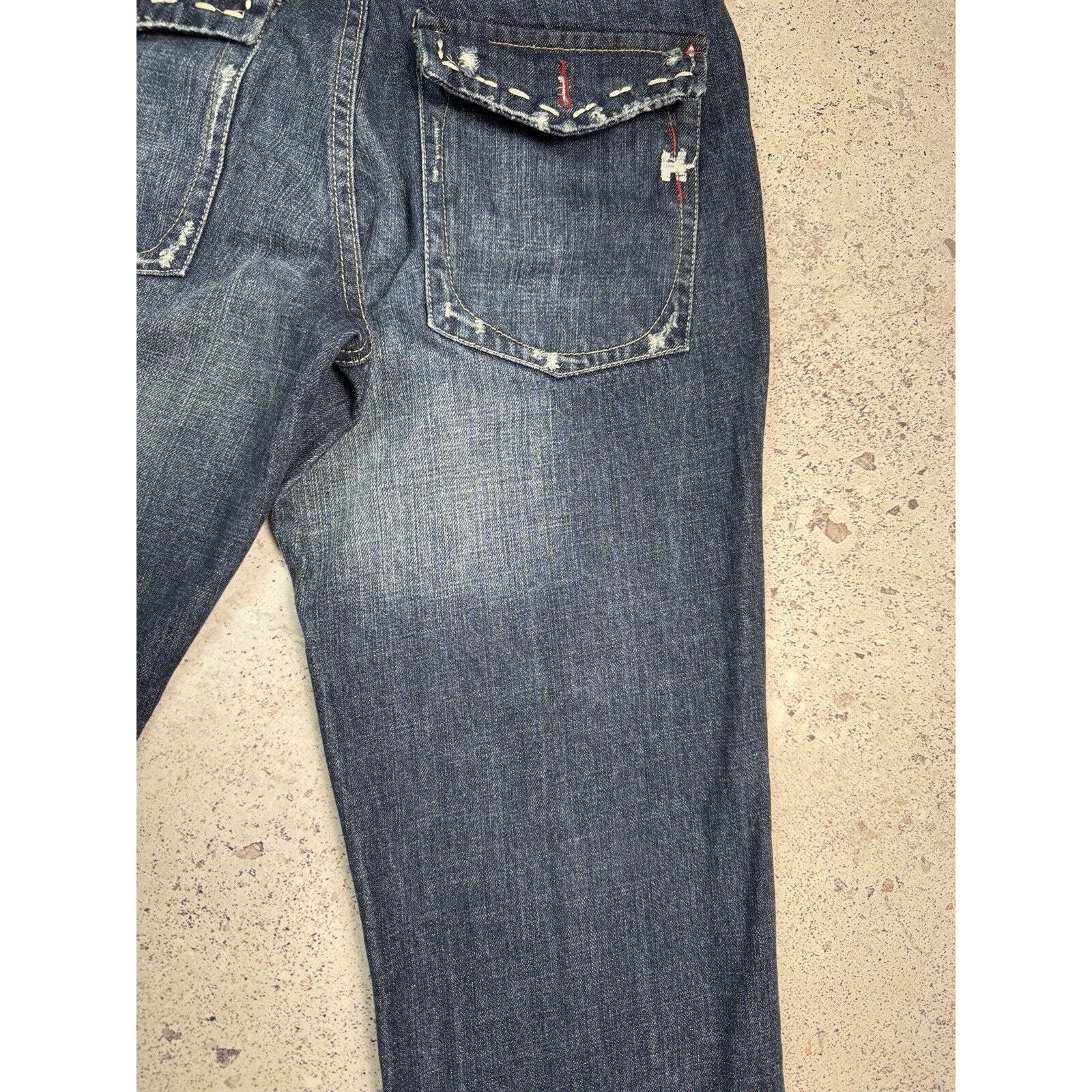 Vintage 2000s Katherine Hamnett Denim Jeans Size 30 Blue