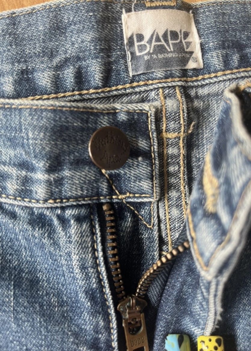 Bape BAPE jeans Size US 31 - 5 Thumbnail