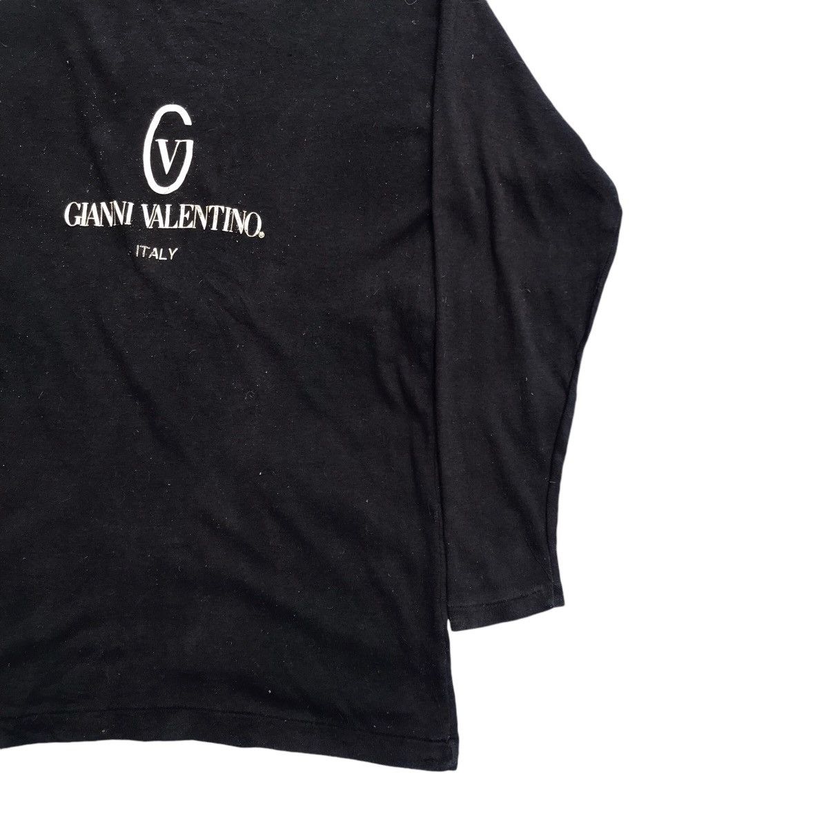 Valentino × Vintage Vintage 90s Gianni Valentino Spellout Long Sleeve Size US S / EU 44-46 / 1 - 3 Thumbnail