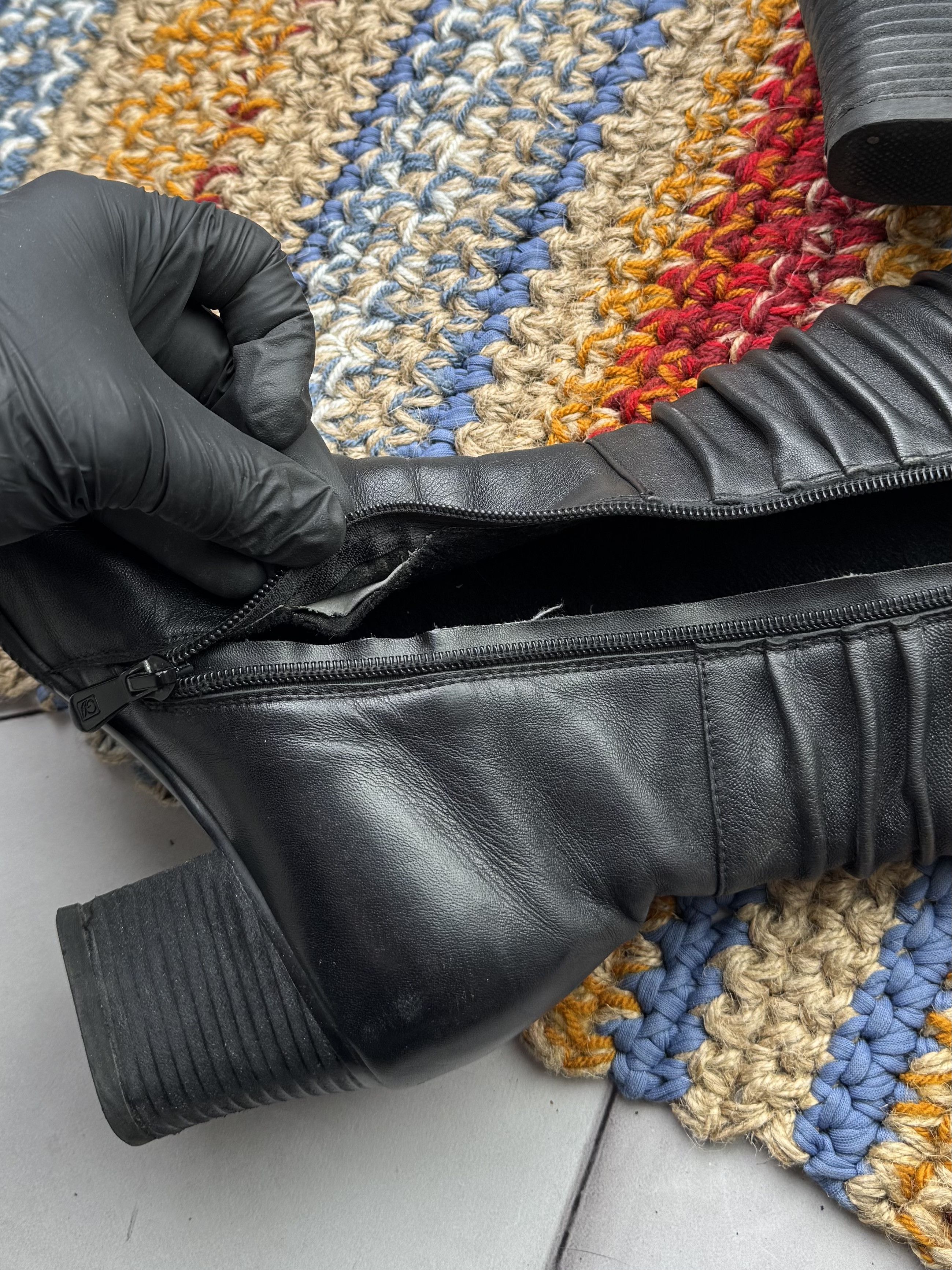 Japanese Brand Vintage Leather Boots Size US 7 / IT 37 - 15 Thumbnail