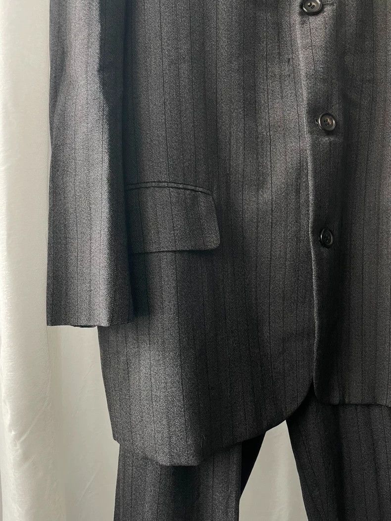 Comme des Garcons Comme des Garçons size s Striped dark grey black blazer su Size 36S - 3 Thumbnail