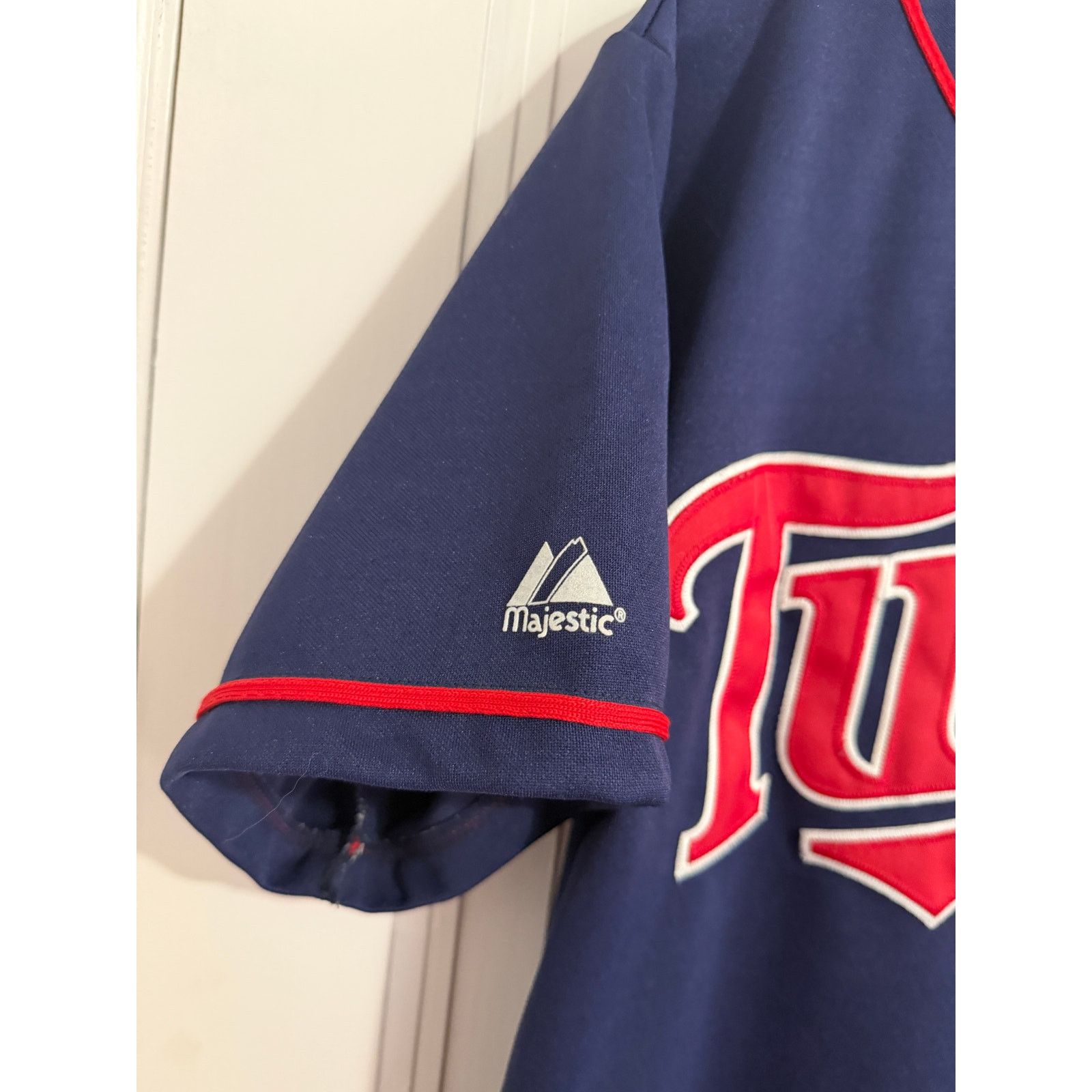 Majestic Minnesota Twins Stitched MLB Baseball Jersey Size Large Size US L / EU 52-54 / 3 - 3 Thumbnail