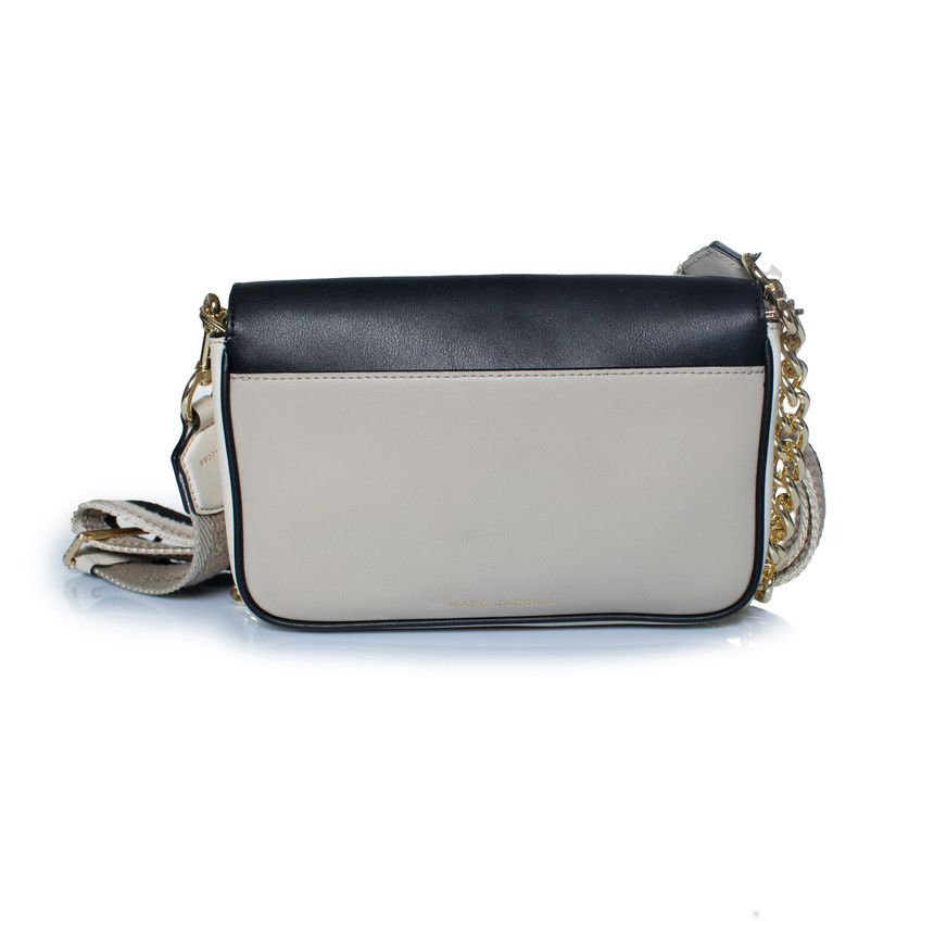 Marc Jacobs Marc Jacobs, J Marc shoulder bag in beige / black Size ONE SIZE - 4 Thumbnail
