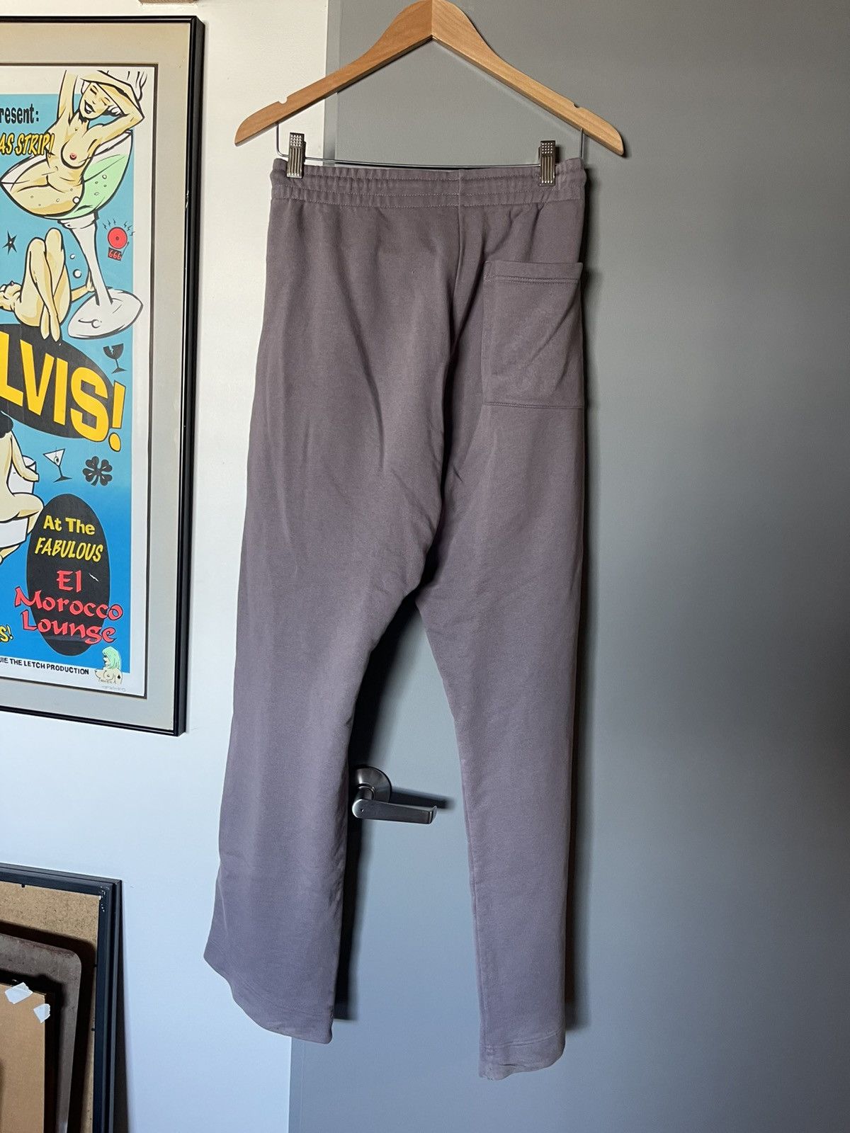 Dries Van Noten Purple printed sweatpants Size US 32 / EU 48 - 3 Thumbnail