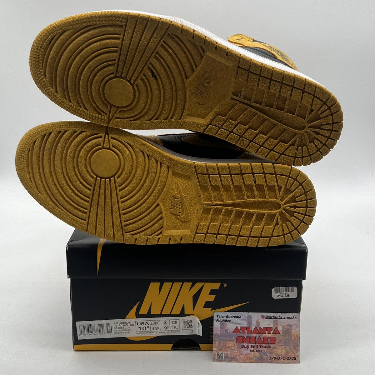 Nike Air Jordan 1 high pollen Size US 10.5 / EU 43-44 - 8 Thumbnail
