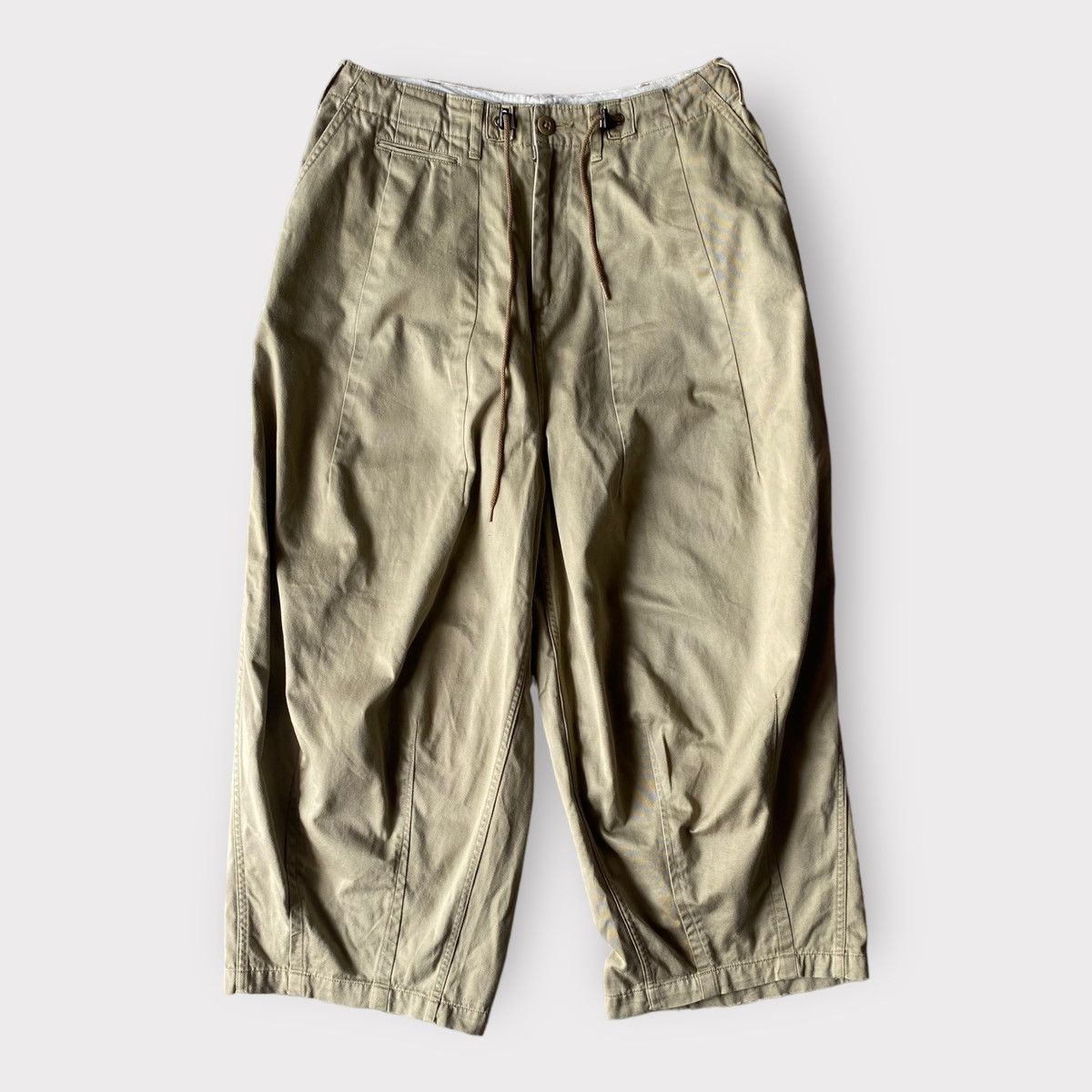 image of Needles H.d. Ballon Pants in Beige, Men's (Size 30)