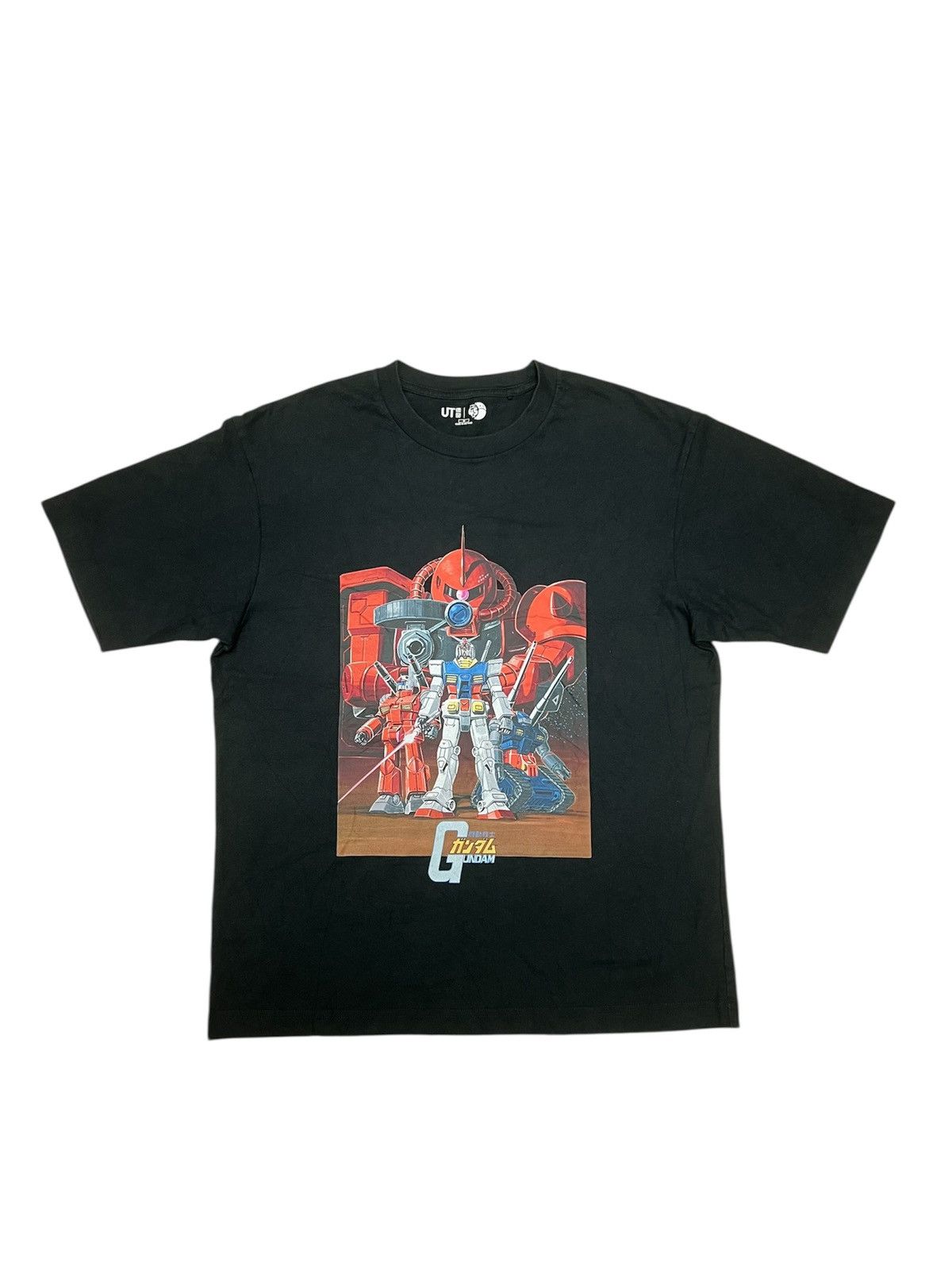 Anime uniqlo Japanese Anime Robot Gundam Anime Tshirt Size US M / EU 48-50 / 2 - 1 Thumbnail