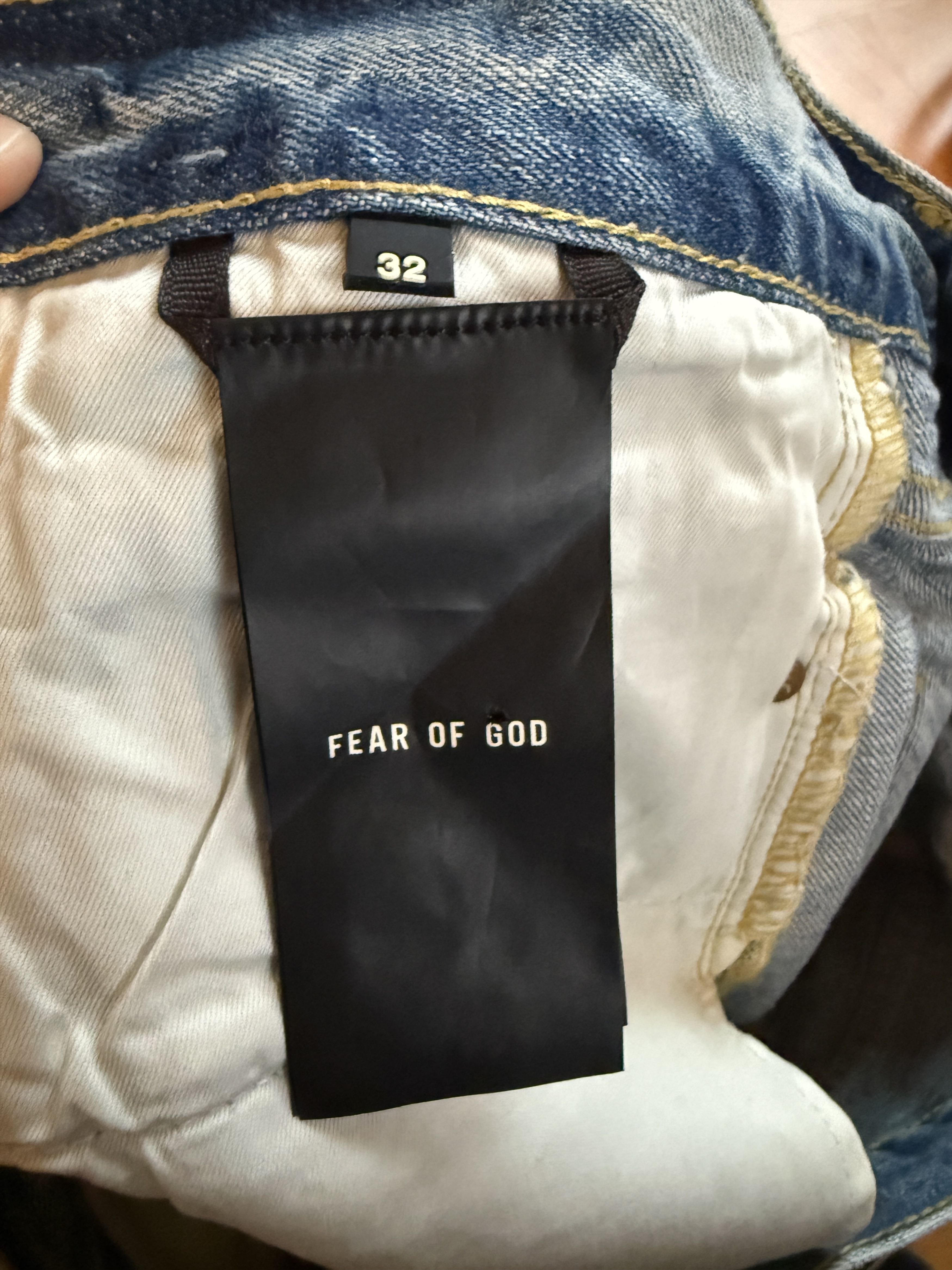 Fear of God FoG 6th Collection Denim Size US 32 / EU 48 - 4 Thumbnail