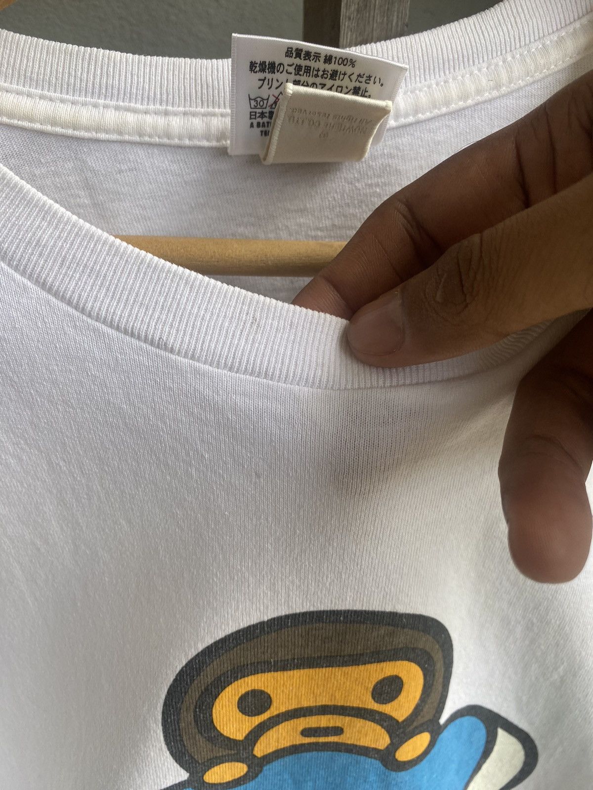 Bape Baby Milo Tee Size US L / EU 52-54 / 3 - 5 Thumbnail