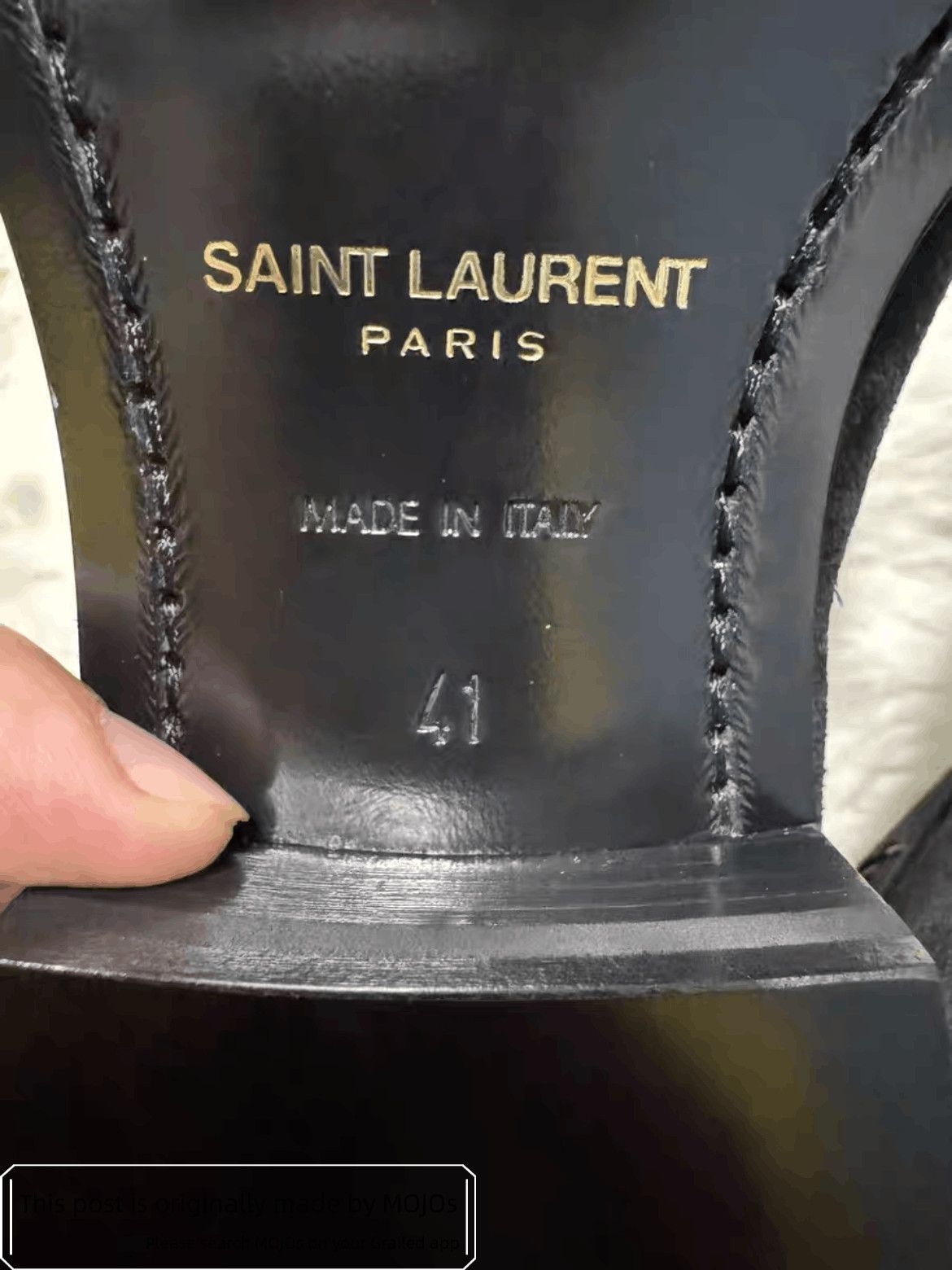 Sz 41 Saint Laurent Paris Wyatt 30 Jodhpur Boots