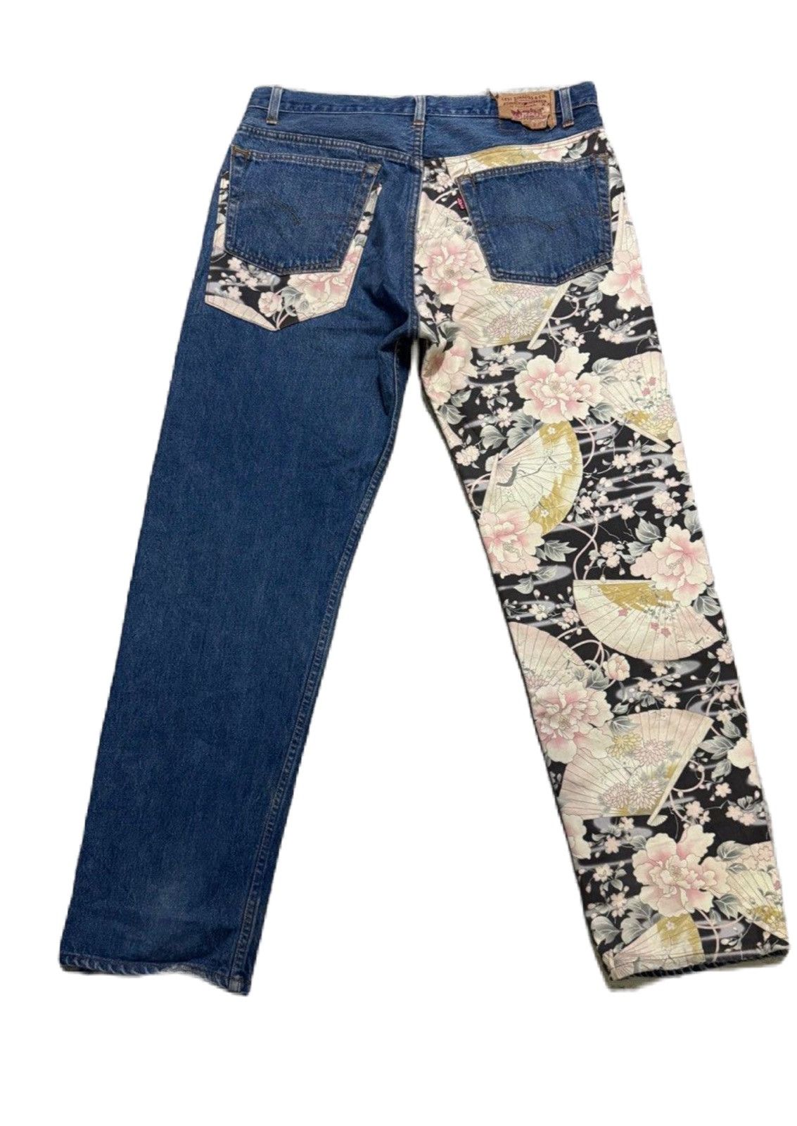 Levi's Levis Design Japanese Reworked Exclusive Art Kimono Style Size US 38 / EU 54 - 1 Thumbnail