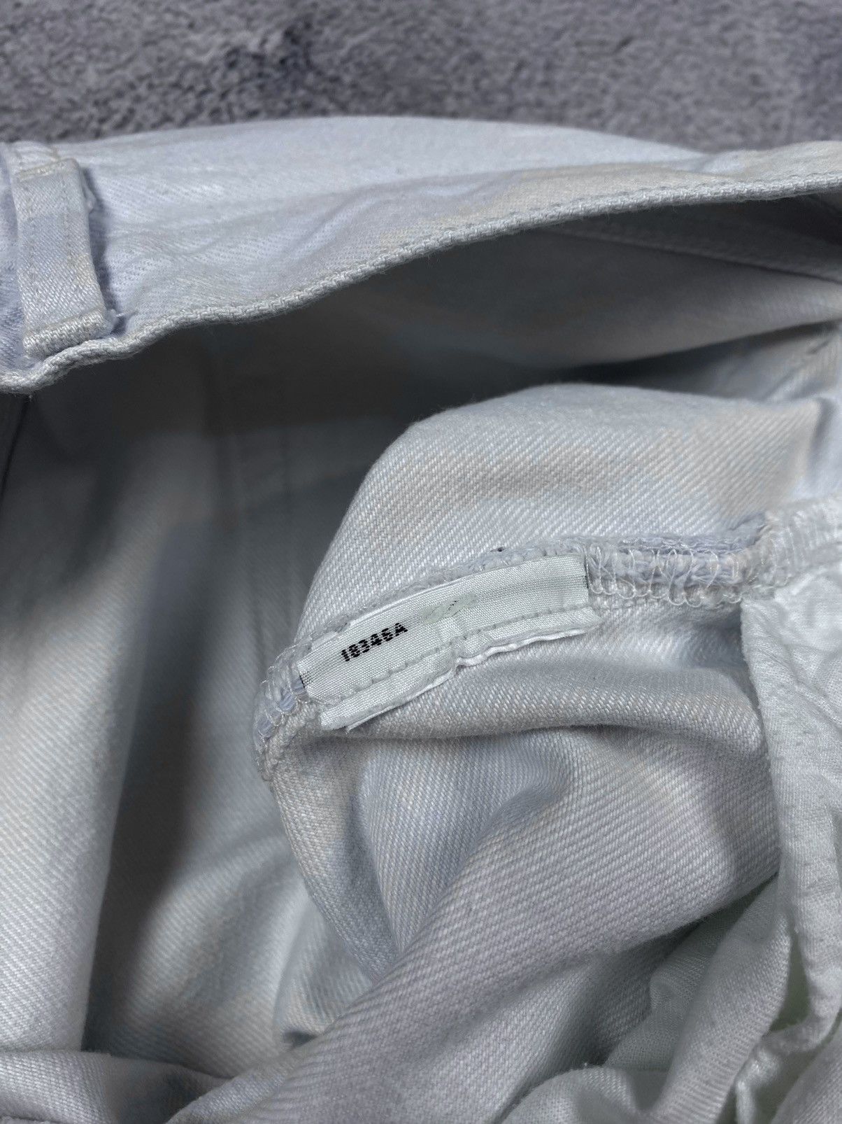 Levi's × Vintage Levis 501 Vintage White Jeans Size US 32 / EU 48 - 14 Thumbnail