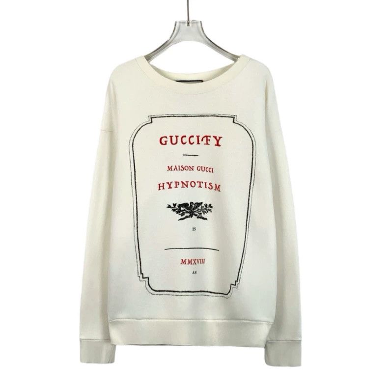 Gucci Gucci Logo Print Cotton Sweatshirt-dmc Size US XS / EU 42 / 0 - 1 Thumbnail