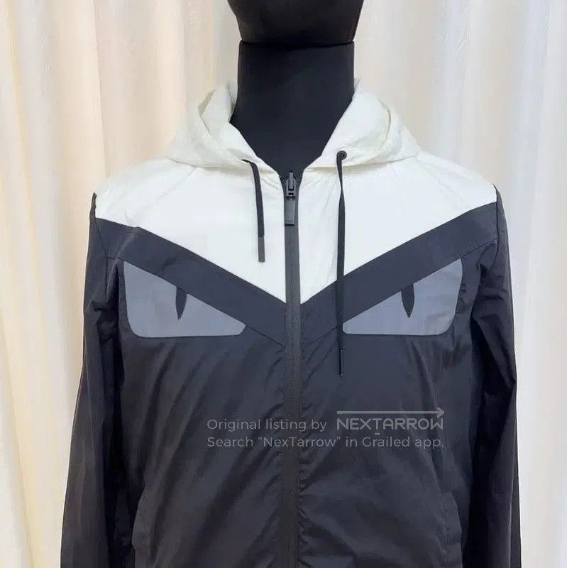 Fendi Fendi Black Men's Lightweight Jacket . Size US L / EU 52-54 / 3 - 3 Thumbnail