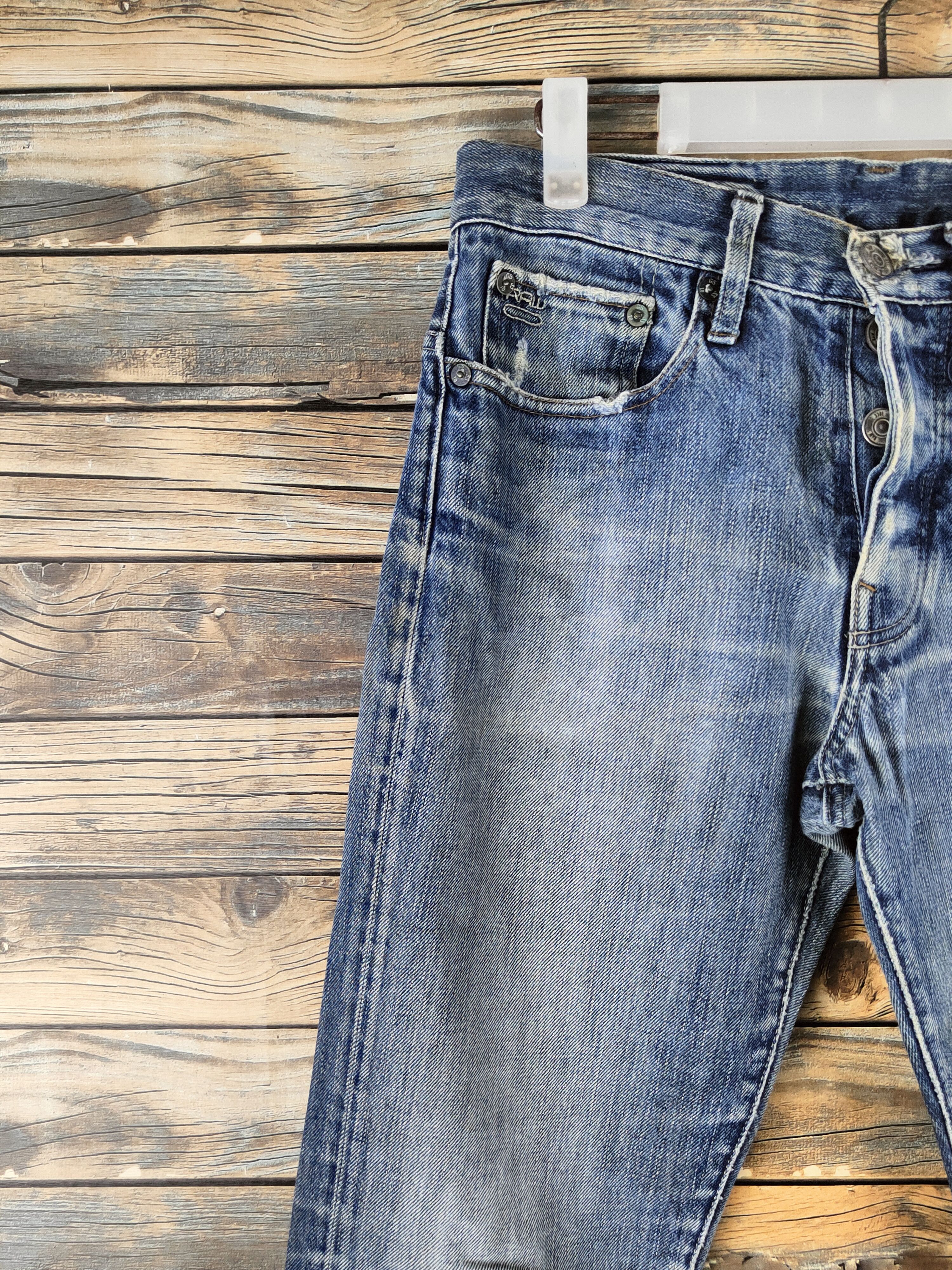 G-Star DL G-star Raw Blue Distressed Ripped Jeans #46-961 Size US 28 / EU 44 - 3 Thumbnail