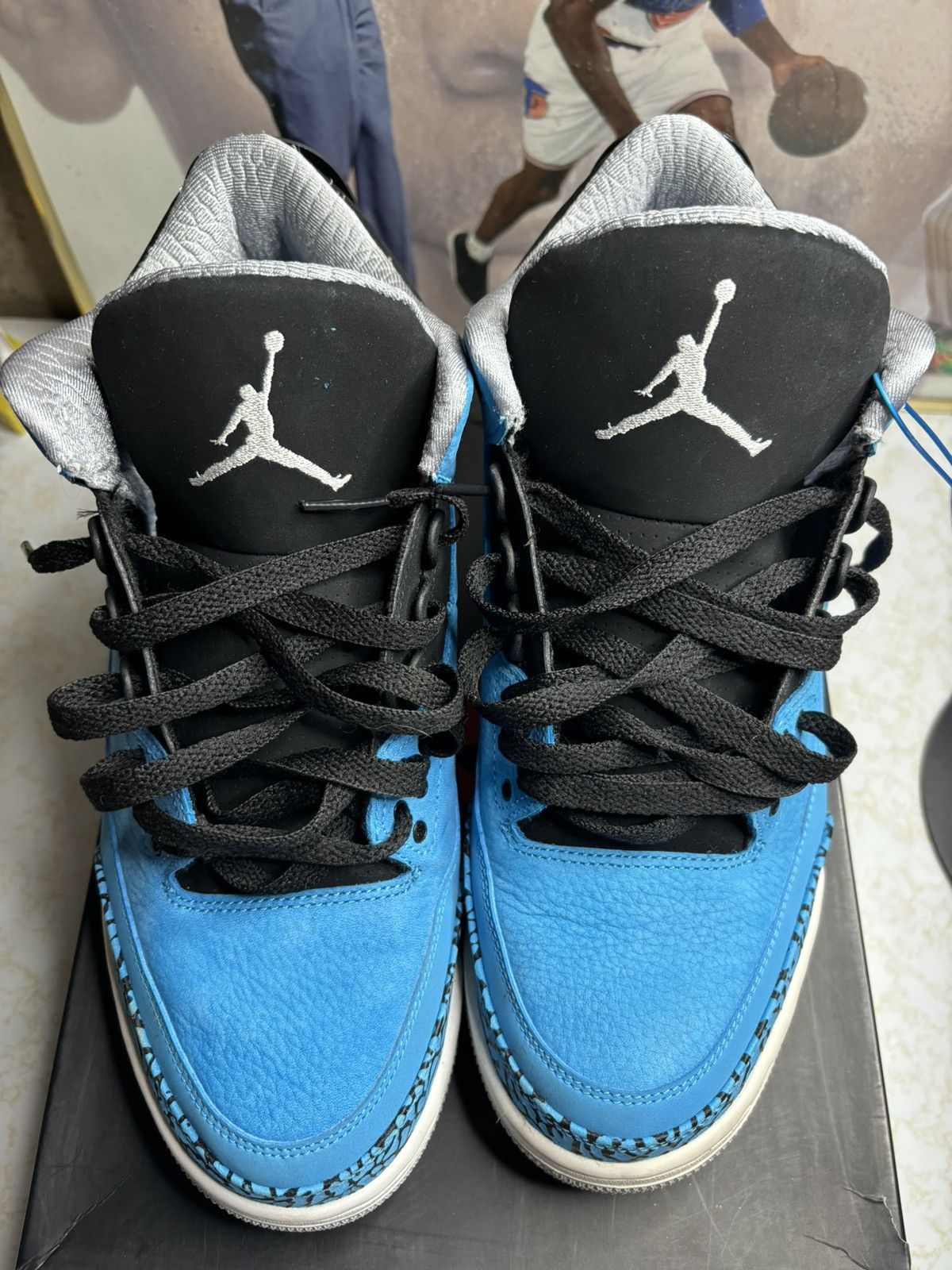 Jordan Brand Air Jordan 3 Retro Powder Blue 2014 Size US 9 / EU 42 - 2 Thumbnail