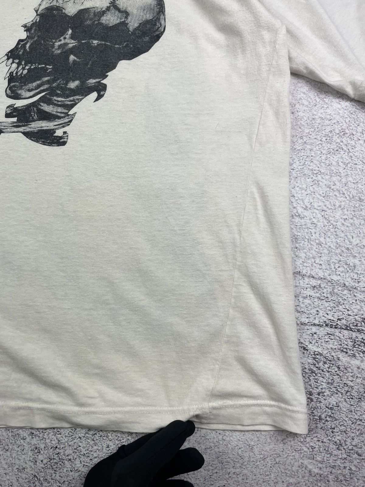 Metallica 90s Metallica Double-Sided Band Tee White Graphic Sz S-M Size US M / EU 48-50 / 2 - 14 Thumbnail