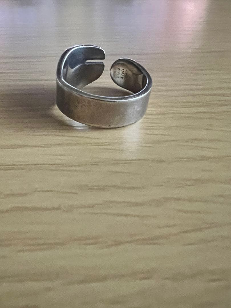 Maison Margiela .925 Silver Tabi Ring Size ONE SIZE - 4 Thumbnail
