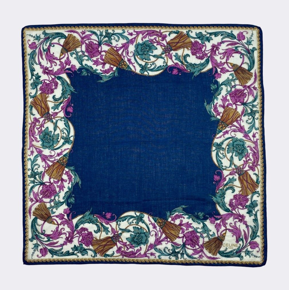 Celine Vintage Celine Handkerchief Neckerchief Bandana H373Q Size ONE SIZE - 1 Thumbnail