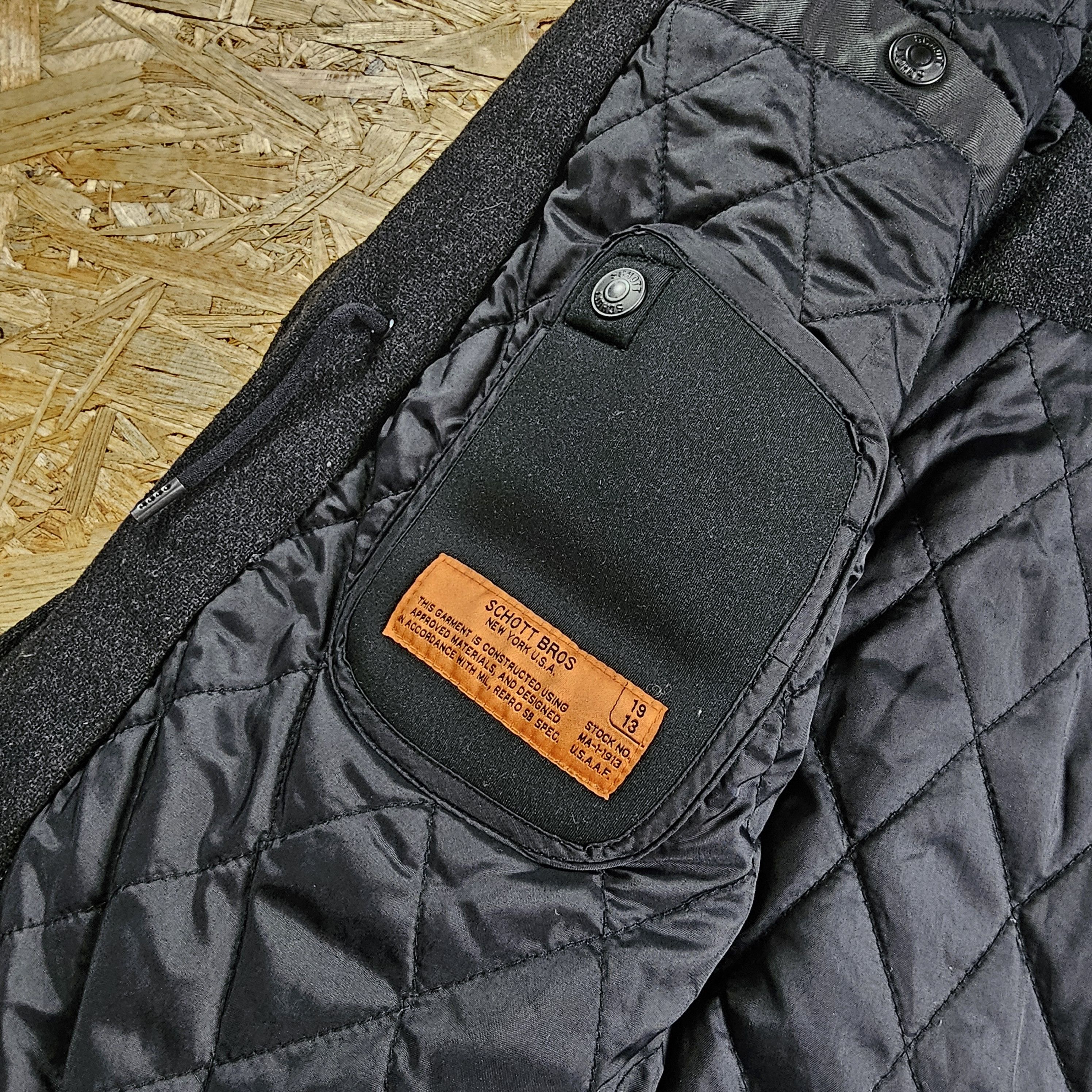 Japanese Brand × Schott SCHOTT NYC WINDBREAKER JACKET Y2K 00S GORPCORE MILITARY Size US M / EU 48-50 / 2 - 9 Thumbnail