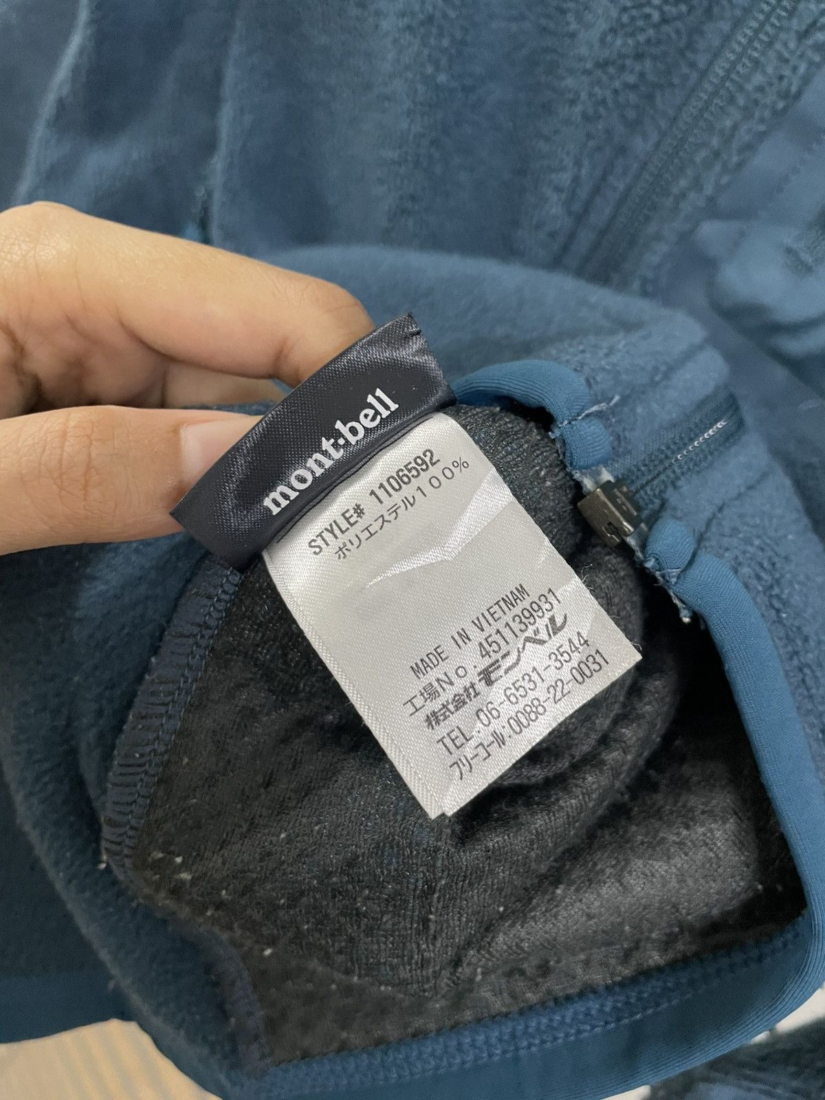 Japanese Brand × Montbell Montbell Climaplus High Performance Fleece Jacket Size M / US 6-8 / IT 42-44 - 9 Thumbnail