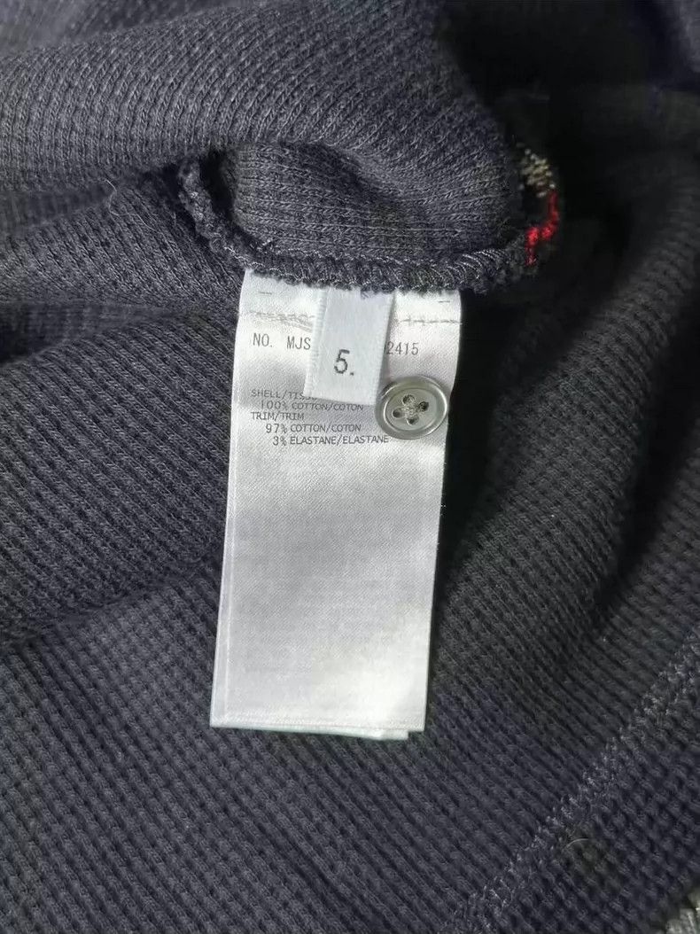 Thom Browne Thom Browne size5 High collar waffle long sleeves Size US XXL / EU 58 / 5 - 4 Thumbnail