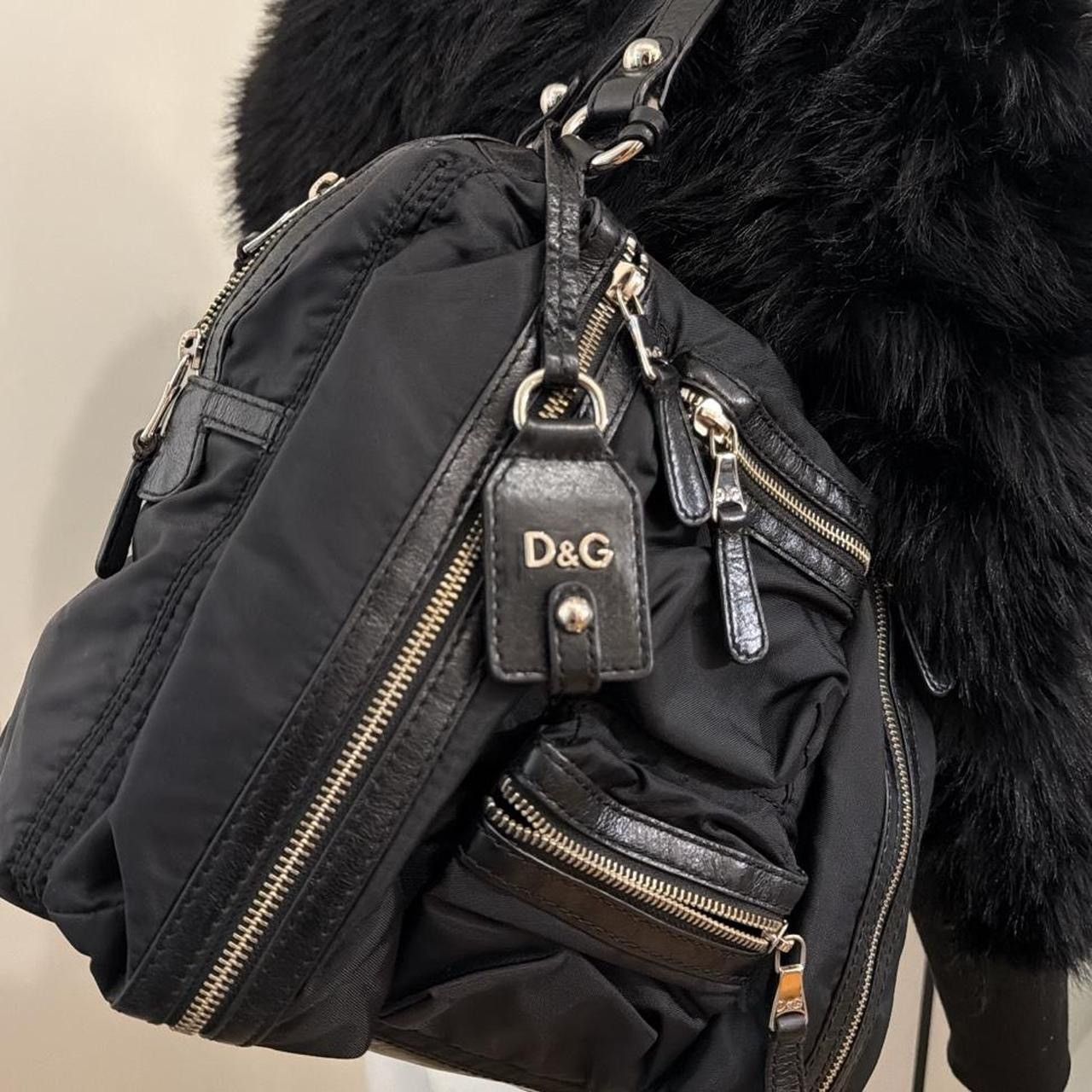 Dolce & Gabbana D&G Mila Bag Quilted Nylon Design Size ONE SIZE - 4 Thumbnail