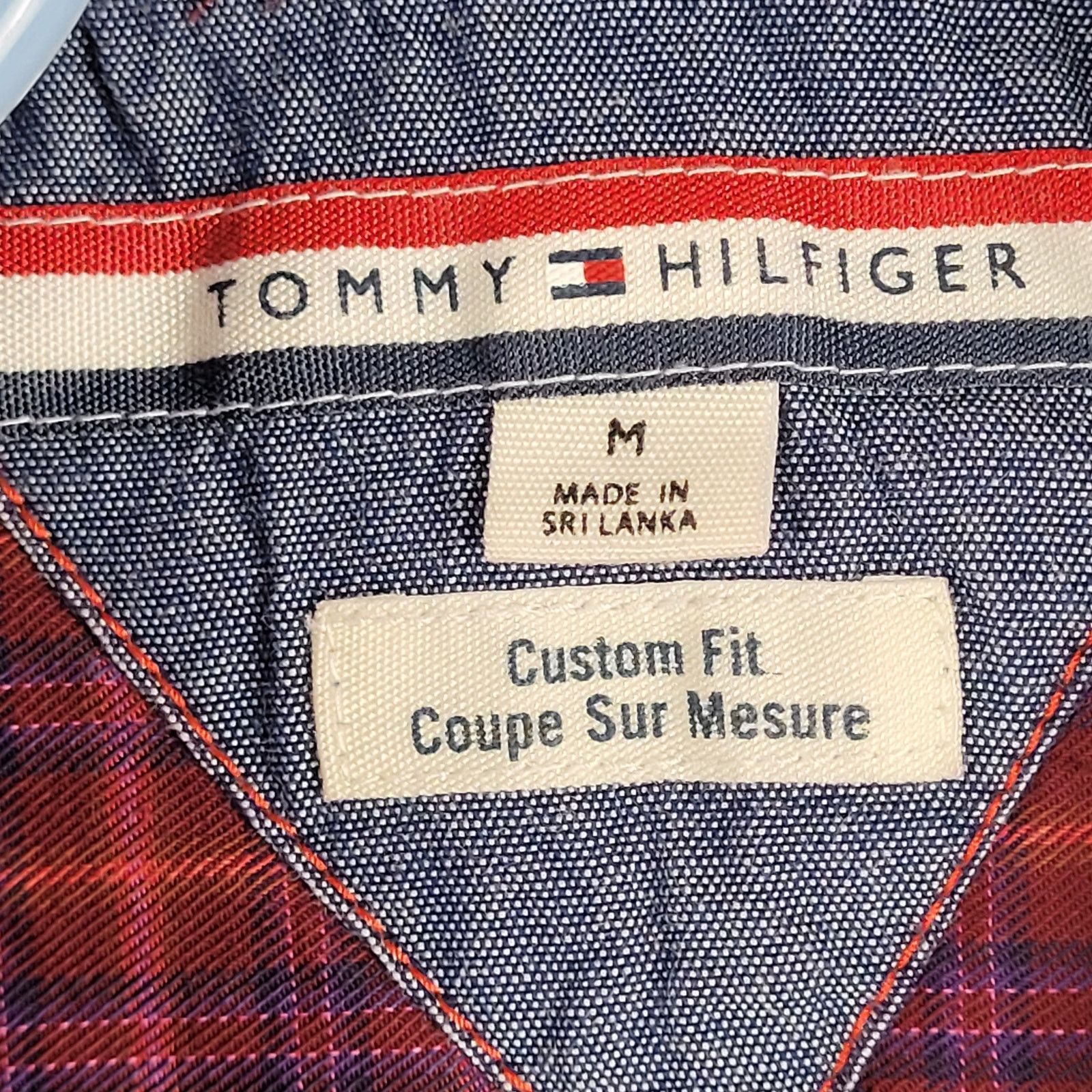 Tommy Hilfiger Tommy Hilfiger Shirt Medium Button Down Roll Tab Sleeves Size US M / EU 48-50 / 2 - 8 Thumbnail