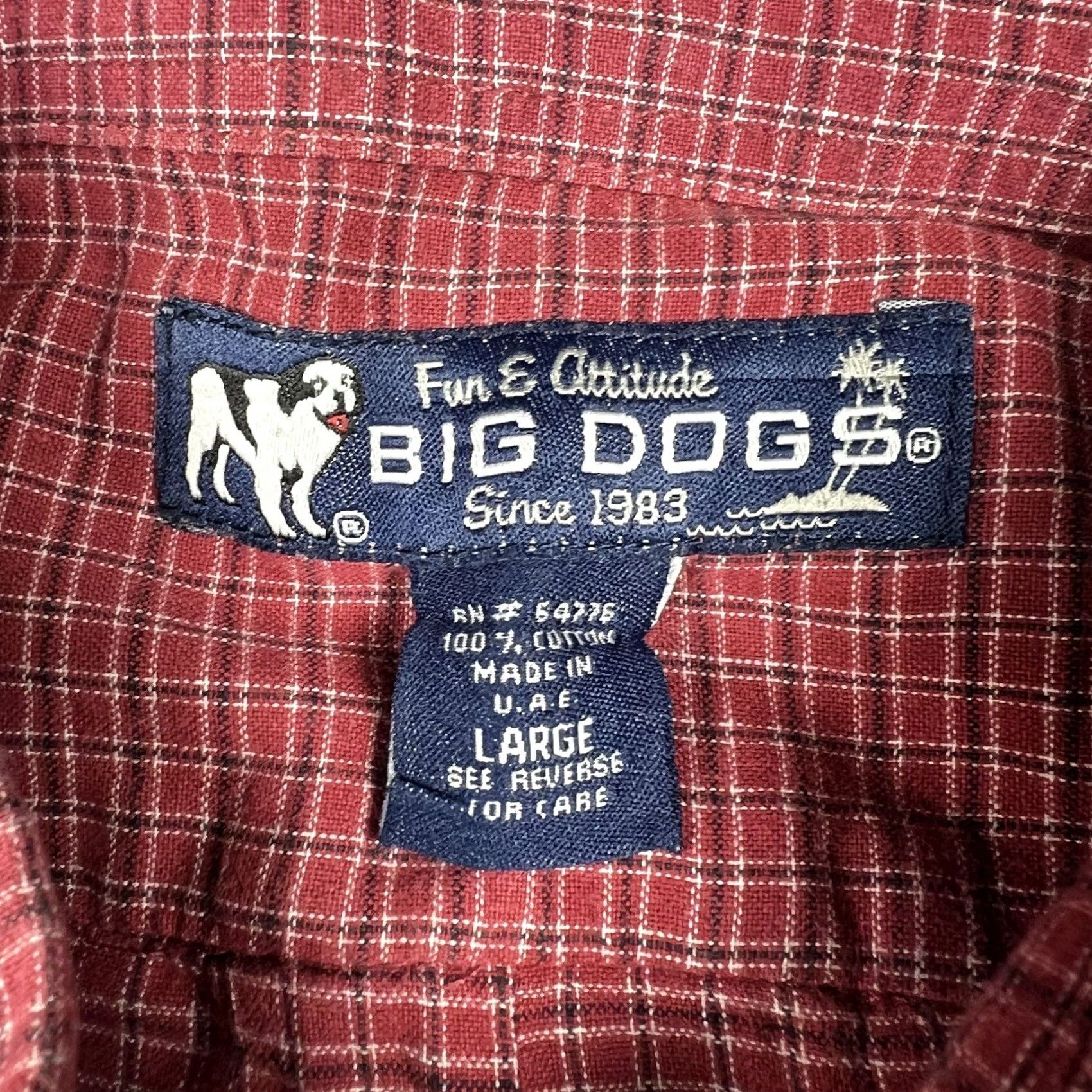 Big Dogs VINTAGE Big Dogs Shirt? Size US L / EU 52-54 / 3 - 2 Thumbnail