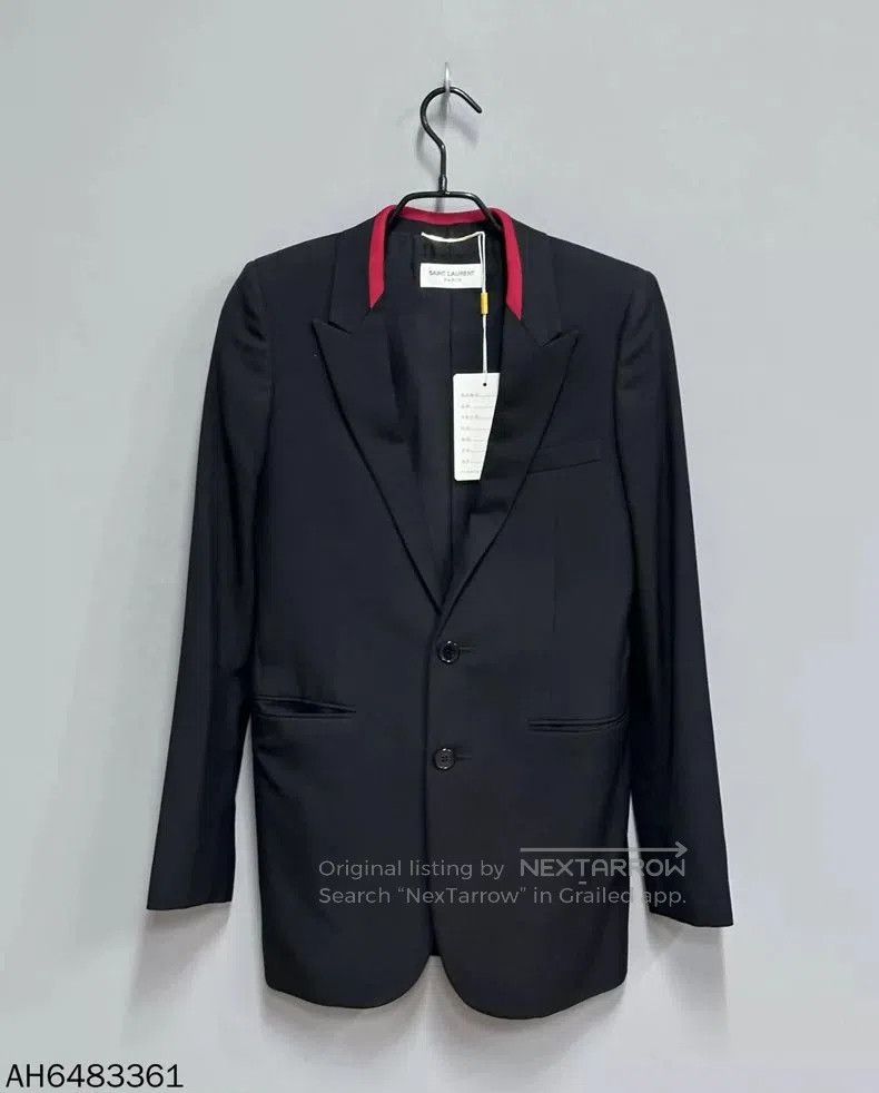 Saint Laurent Paris Saint Laurent Paris Black Suit Set. Size US 34 / EU 50 - 2 Thumbnail