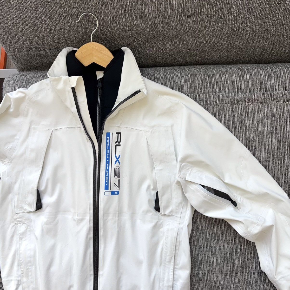 RLX Ralph Lauren RLX 67 Ralph Lauren 100% Nylon Technical Jacket Waterproof Size US M / EU 48-50 / 2 - 7 Thumbnail