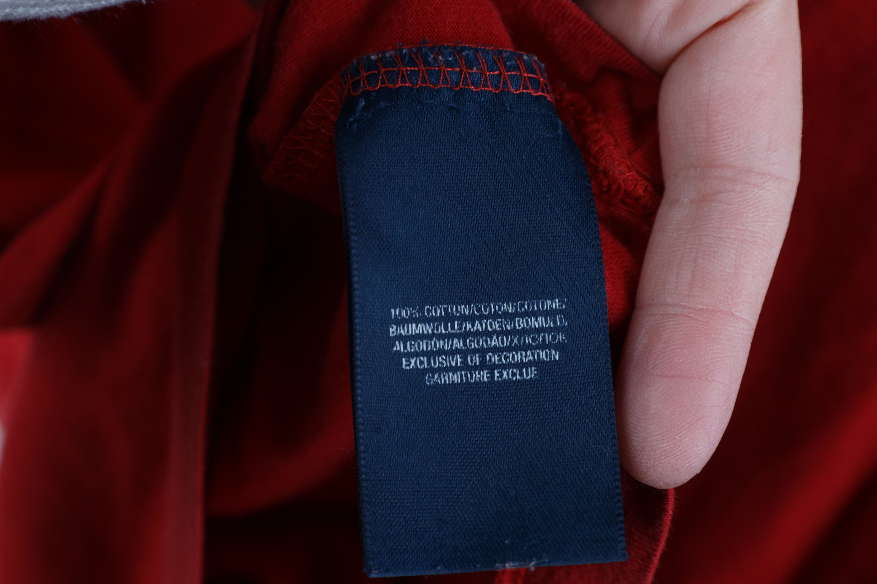 Ralph Lauren Vintage 90s Ralph Lauren Spell Out Crew Rowing T-Shirt Red Size US S / EU 44-46 / 1 - 13 Thumbnail