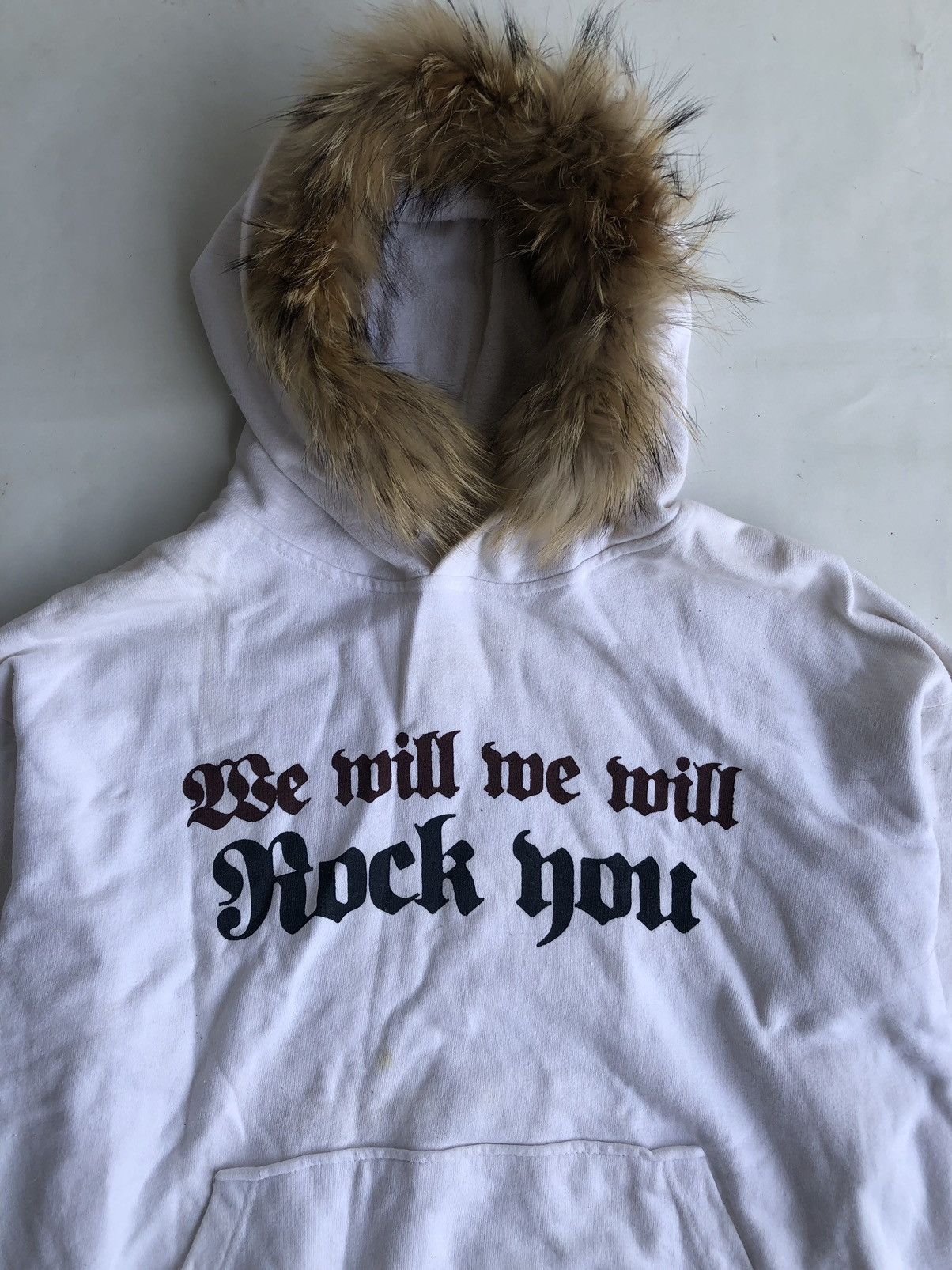 If Six Was Nine × Japanese Brand × Le Grande Bleu (L.G.B.) Poem Fur Hoodie Gothic Punk Ifsixwasnine Style Size US L / EU 52-54 / 3 - 4 Thumbnail