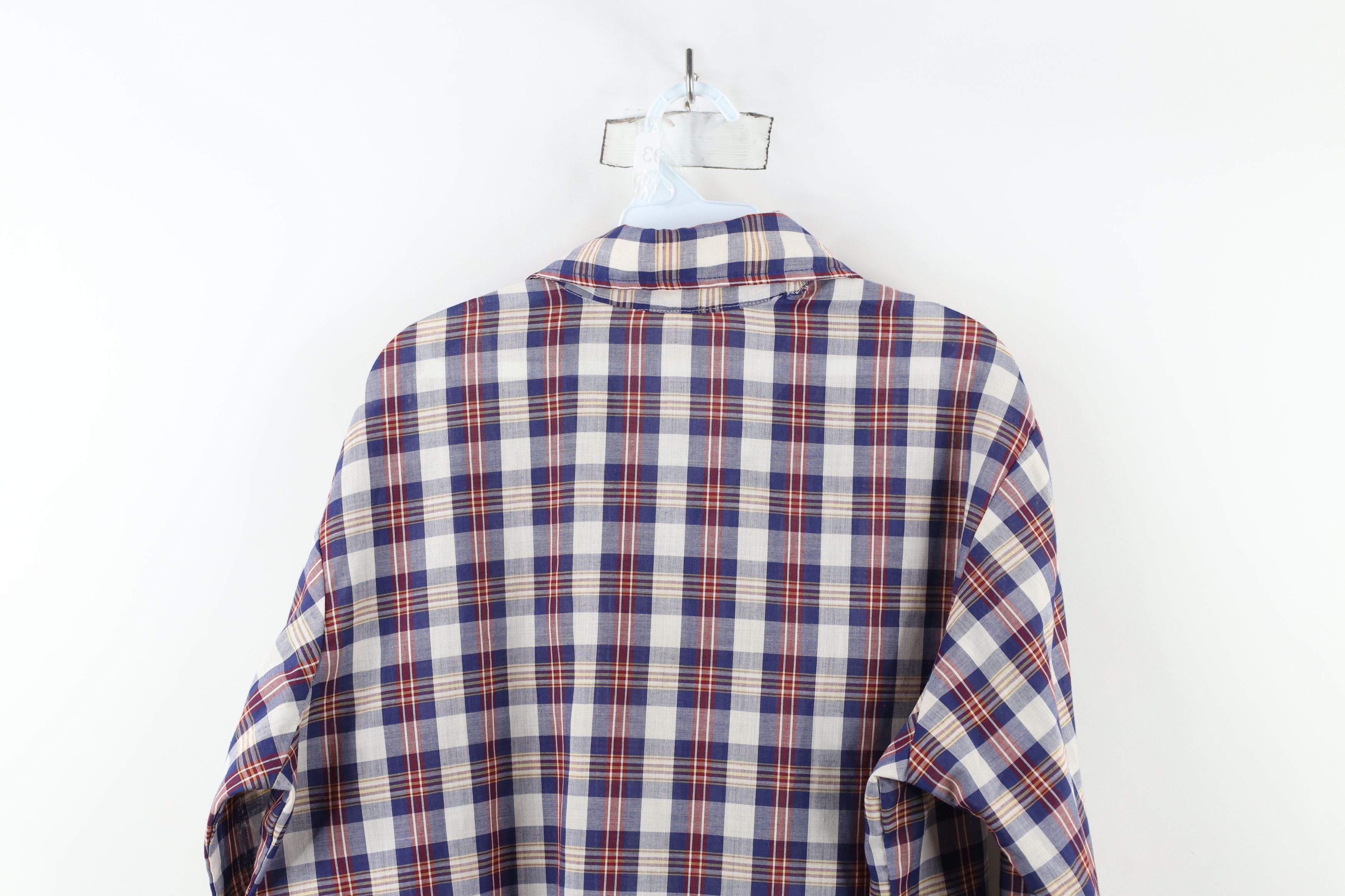 Vintage Vintage 60s 70s Rockabilly Cowboy Western Button Shirt Plaid Size US XL / EU 56 / 4 - 12 Thumbnail