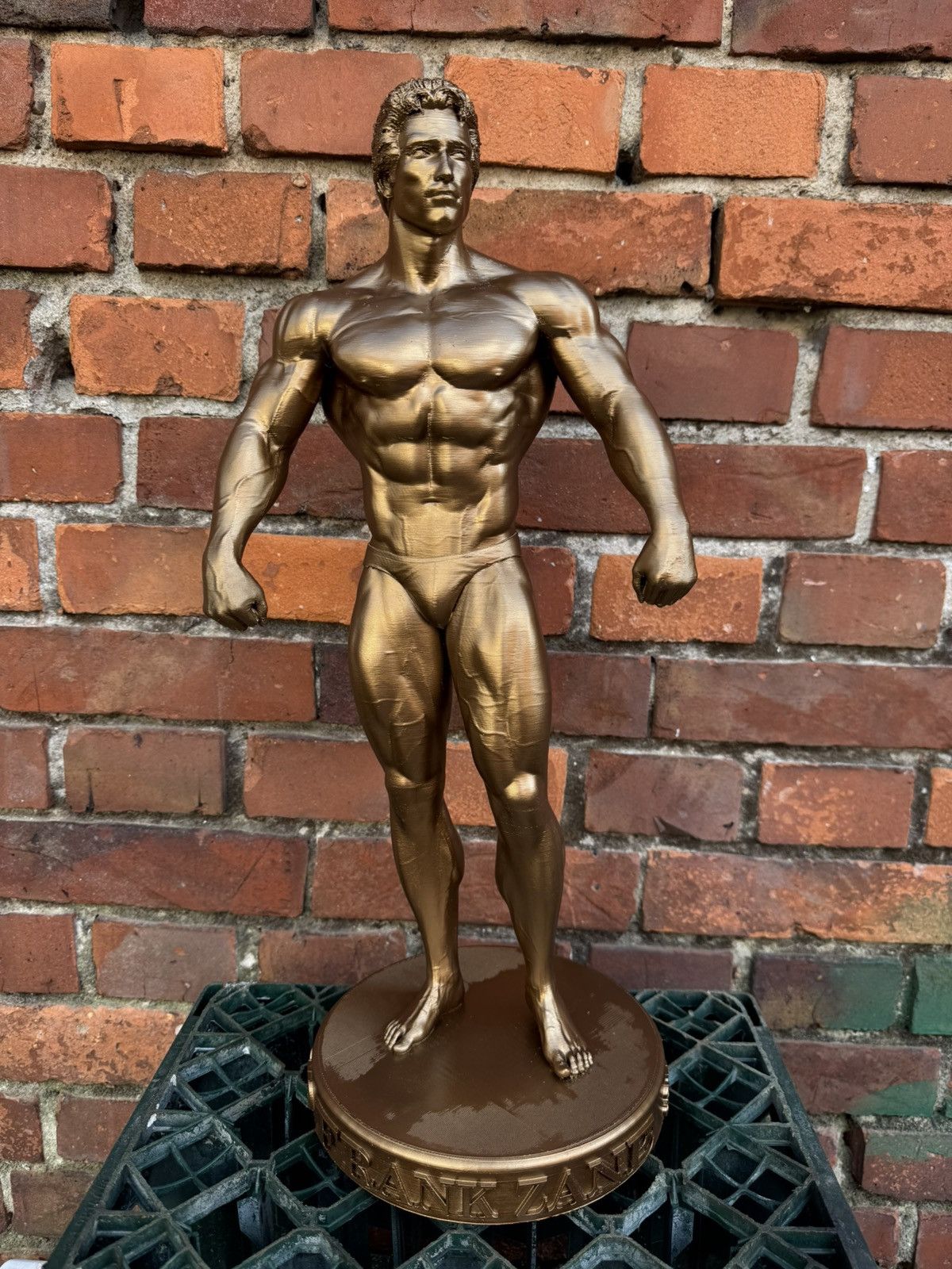 Other Gym statue Frank Zane Mr Olympia Bodybuilding 35cm Size ONE SIZE - 1 Thumbnail